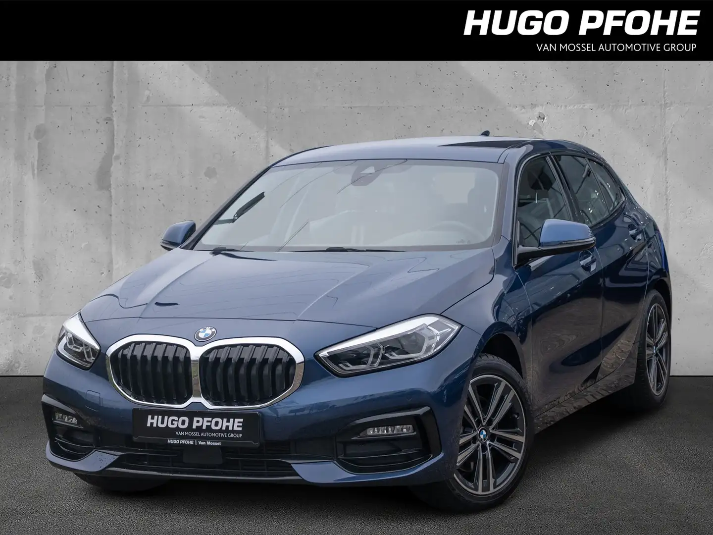 BMW 116 d Sport Line. Navi Prof. Blau - 1