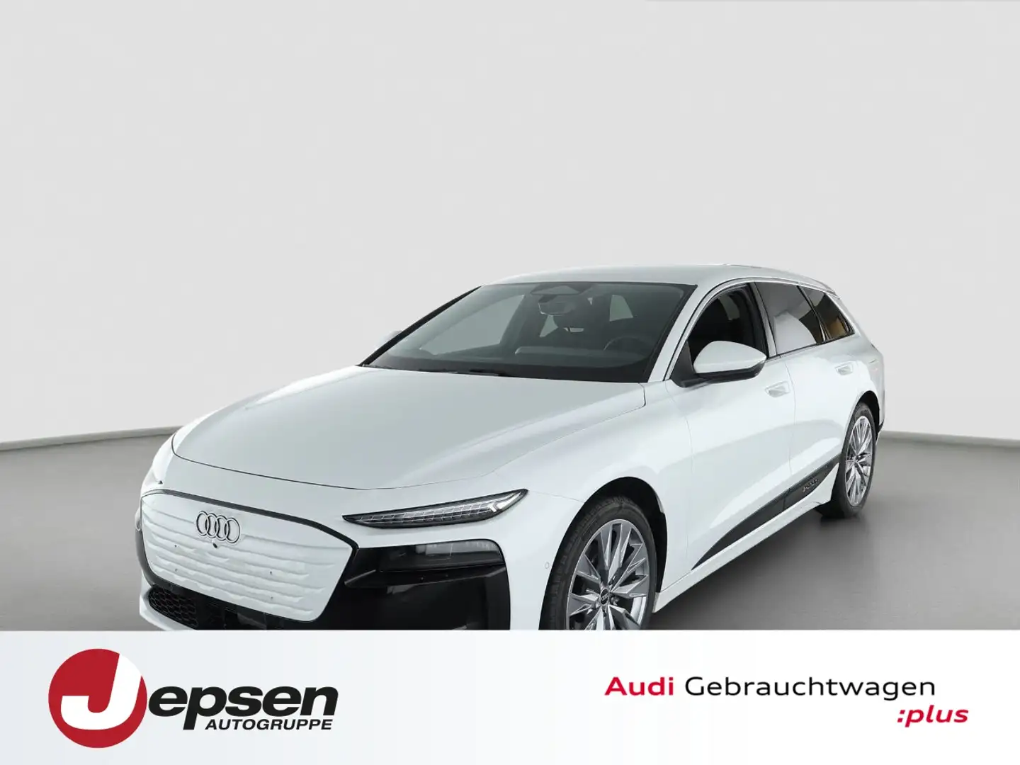 Audi A6 Avant e-tron 210 kW Matrix 360 ACC AHK AUT LM Weiß - 1