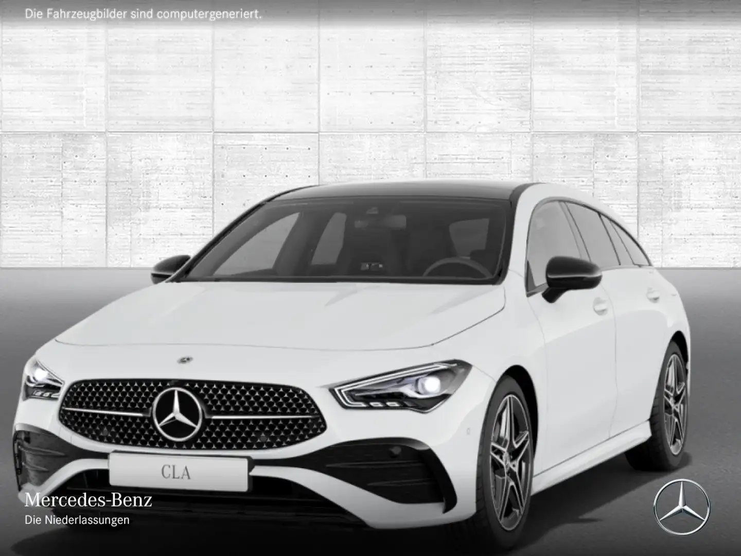 Mercedes-Benz CLA 250 4M AMG+NIGHT+PANO+AHK+LED+KAMERA+TOTW+8G Weiß - 2