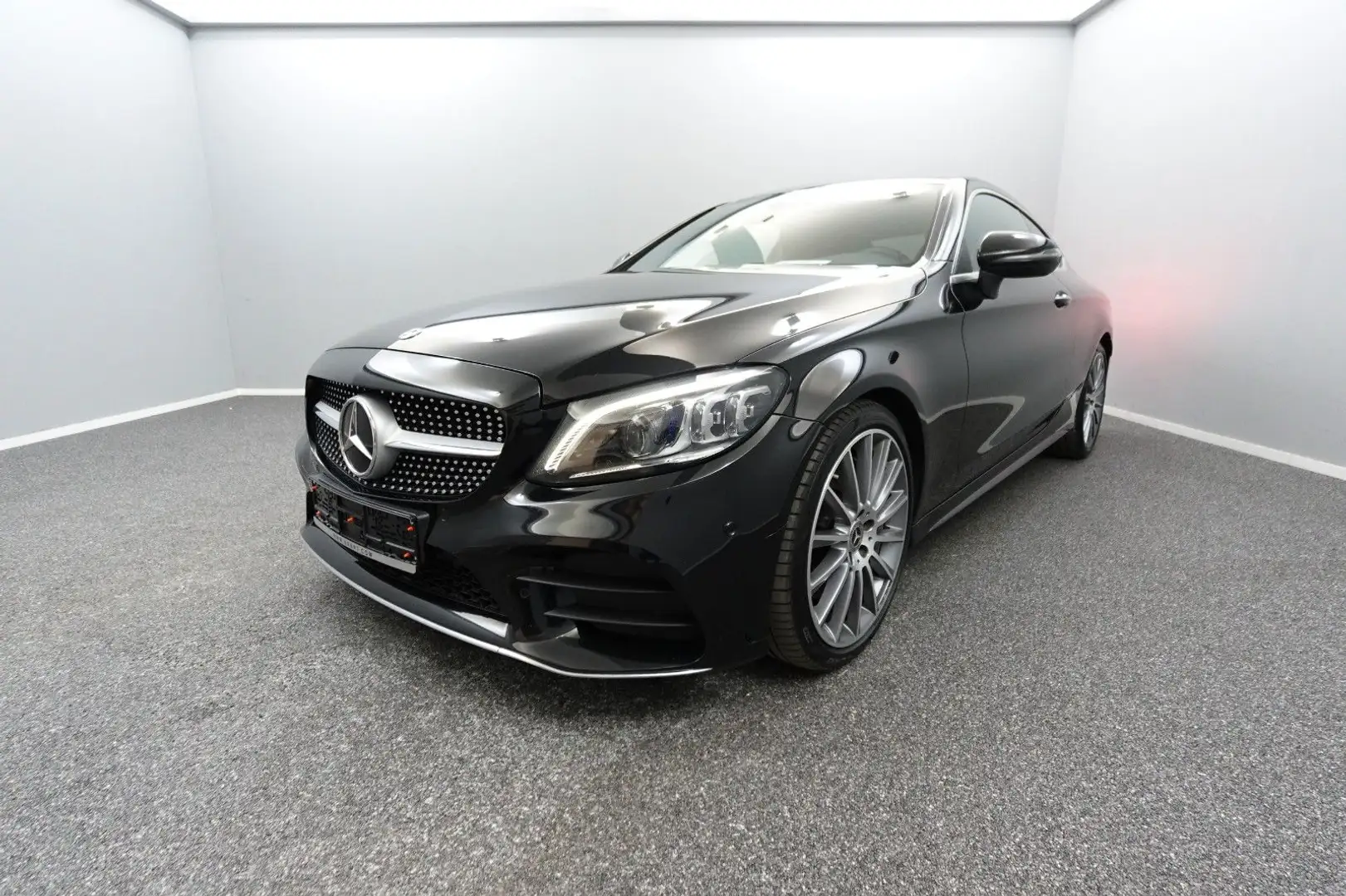 Mercedes-Benz C 300 Coupe AMG LINE 19Z*WIDE*MBEAM*ACC*MEMO Noir - 1