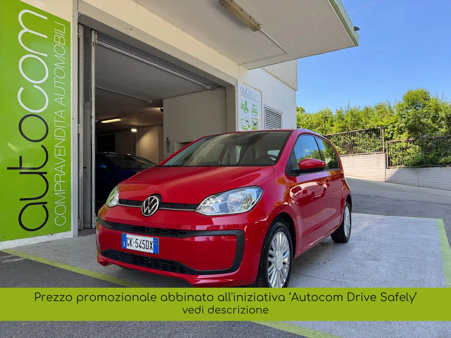 Volkswagen up! 1.0 eco up! 5PORTE GARANZIA 24 MESI TELECAMERA-PDC Rosso - 1