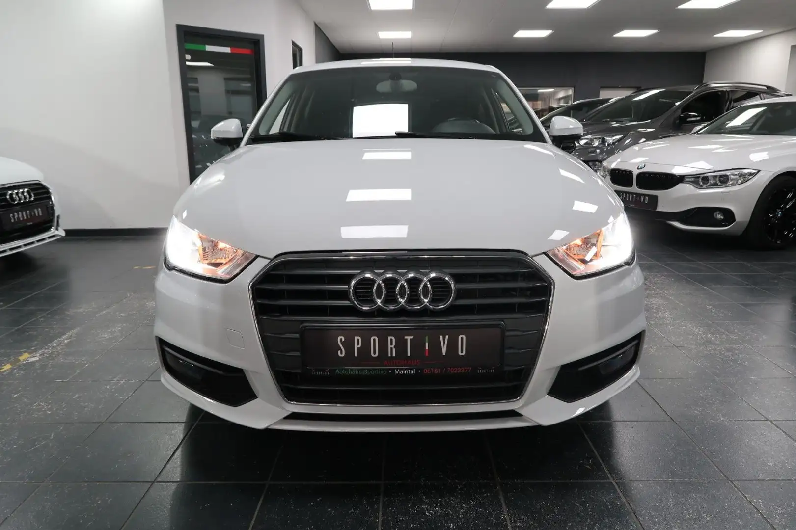 Audi A1 Sportback Sport*Tepomat*Navi*Pdc*Shz*Scheckhe Blanc - 2