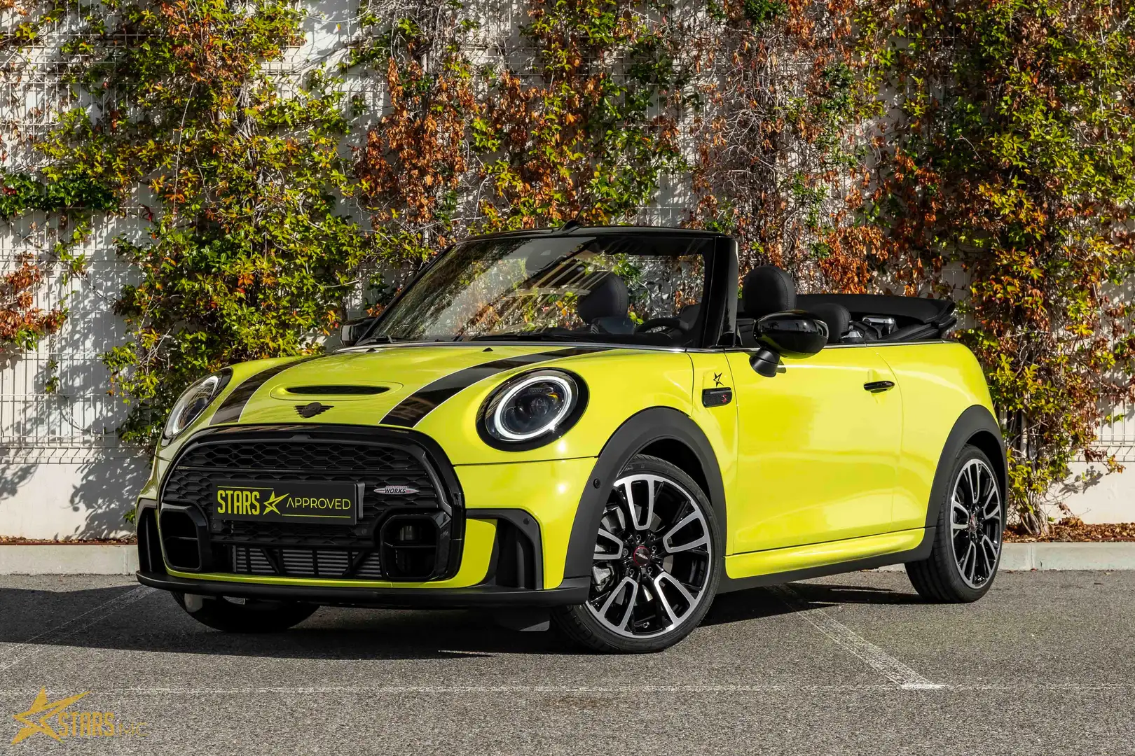 MINI Cooper S Cabrio CABRIO S 178CH JOHN WORKS PLUS BVA7 Gelb - 2