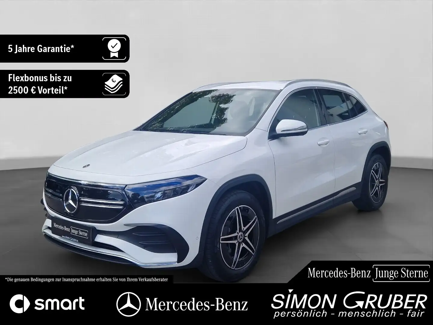 Mercedes-Benz EQA 250 AMG Line Adv. MBUX Aug Reality Navi LED Weiß - 1