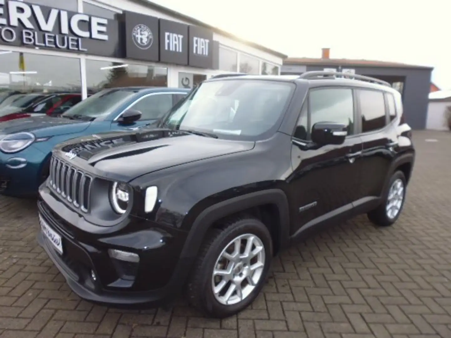 Jeep Renegade 1.5 GSE 48V e-Hybrid Automatik Limited+Schiebedach Schwarz - 2