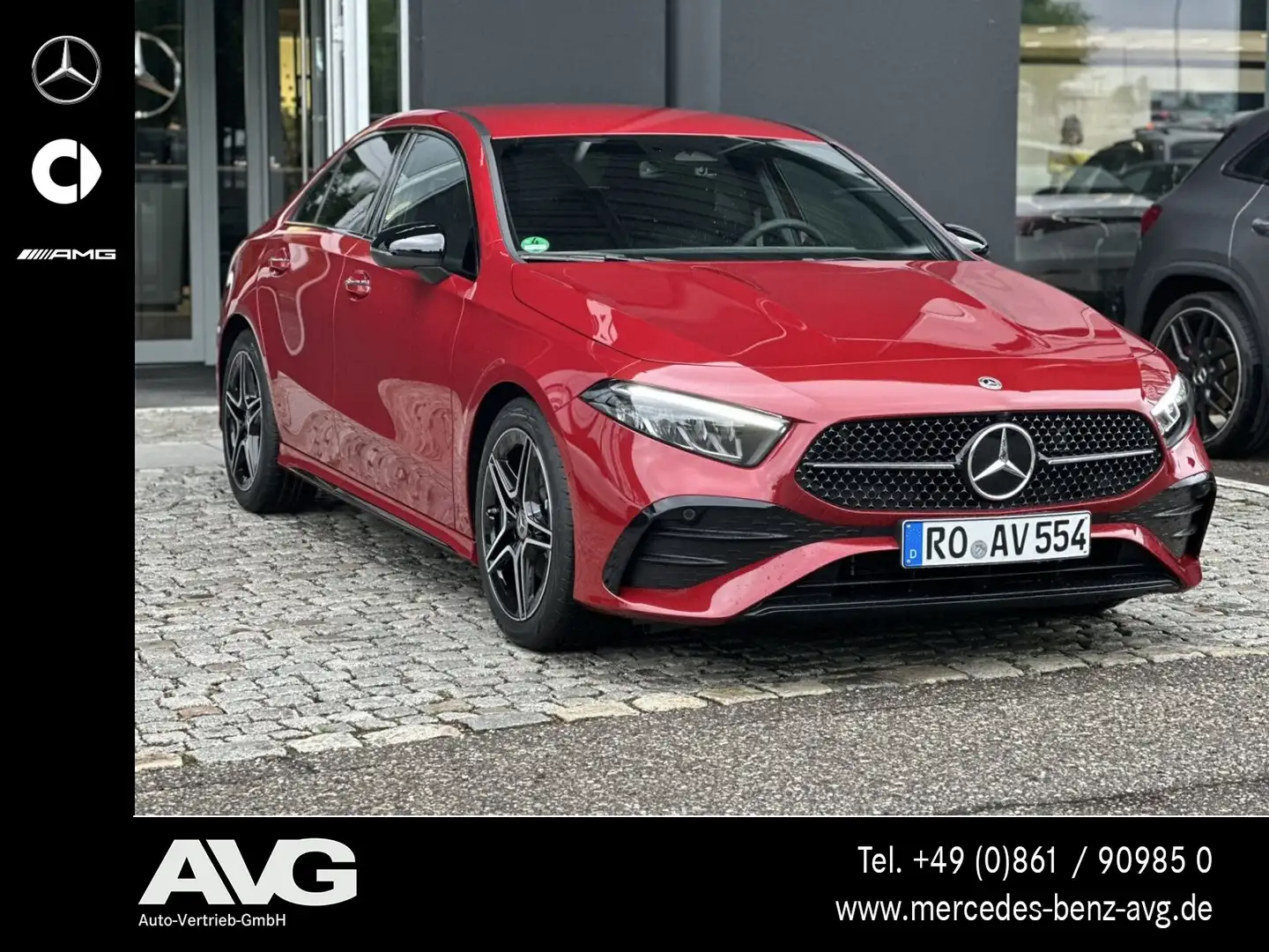 Mercedes-Benz A 200 A 200 Limousine AMG Special Edition LED Sound Nigh Rojo - 2