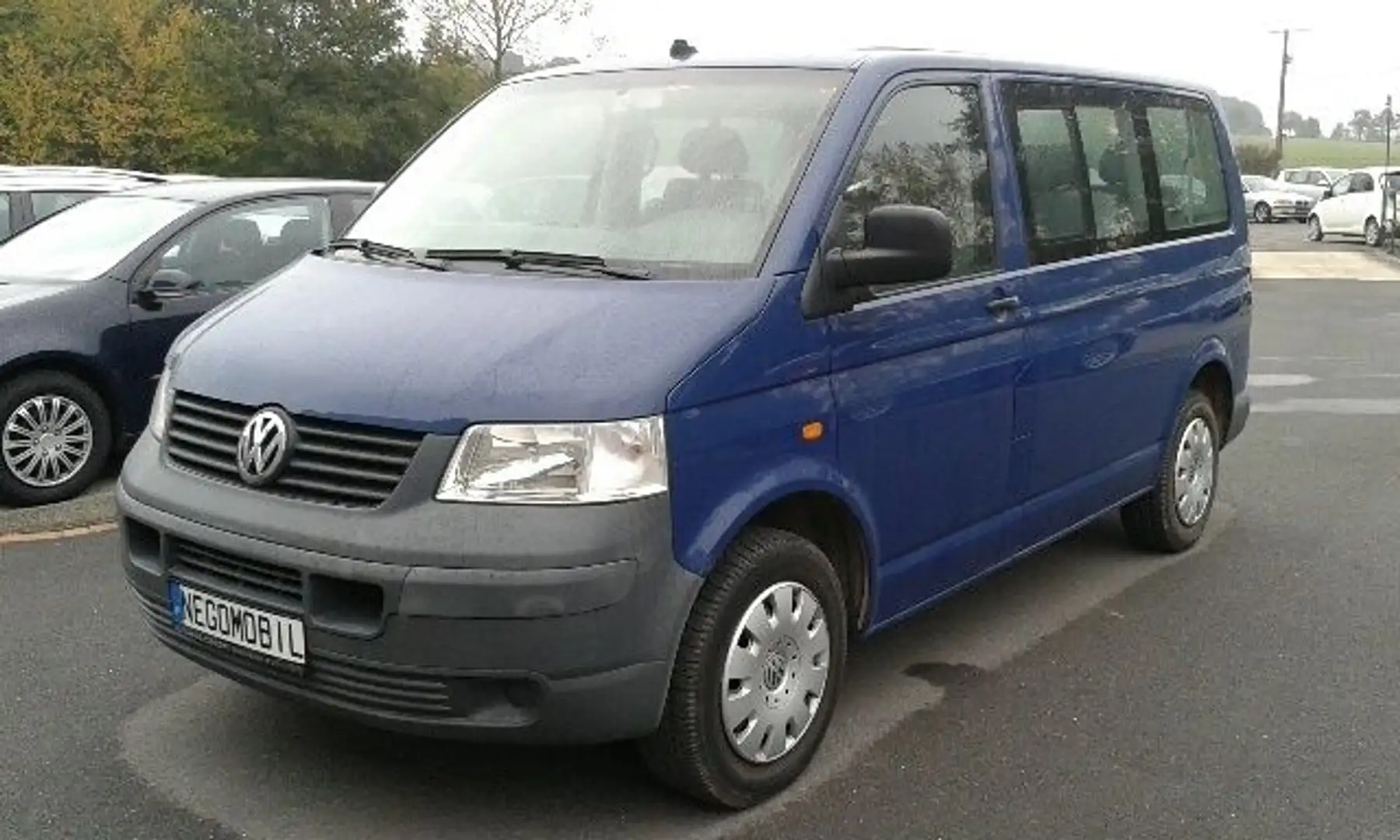 Volkswagen 2.5 TDI 130CH COURT 8 PLACES Bleu - 1