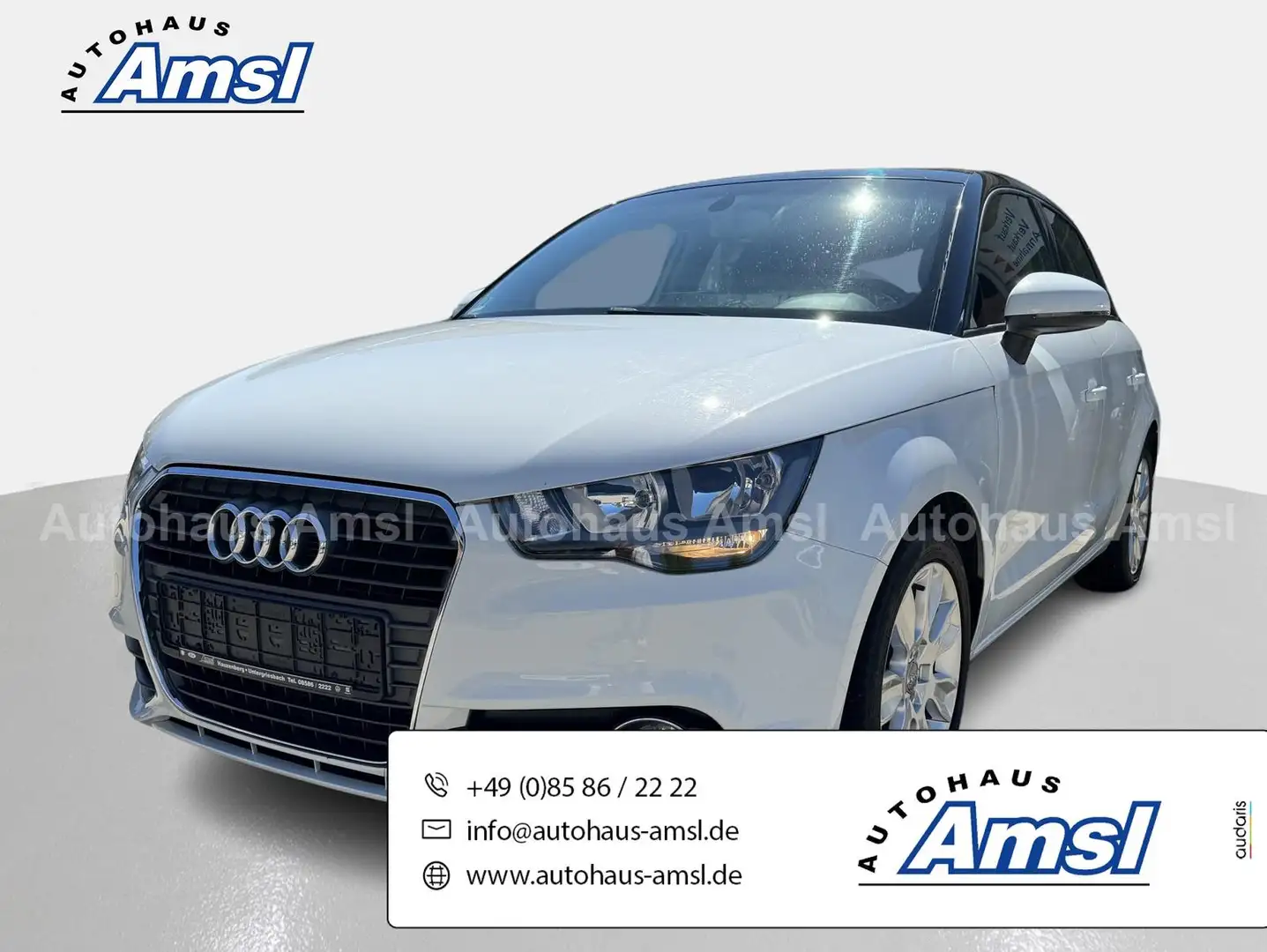 Audi A1 1.2 TFSI S-Line Ambition Sportback *8-fa*SHZ* White - 1