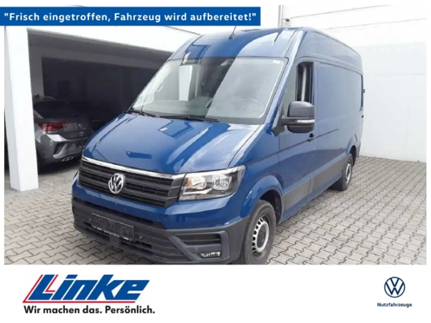 Volkswagen Crafter Kasten 35 2.0 TDI L2H2 AHK/PDC/GRA/Klima/Bluetooth Blau - 1
