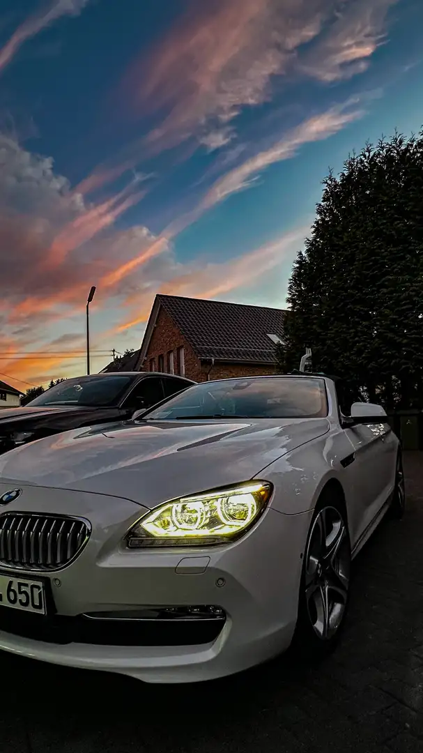 BMW 650 650i xDrive Cabrio White - 1