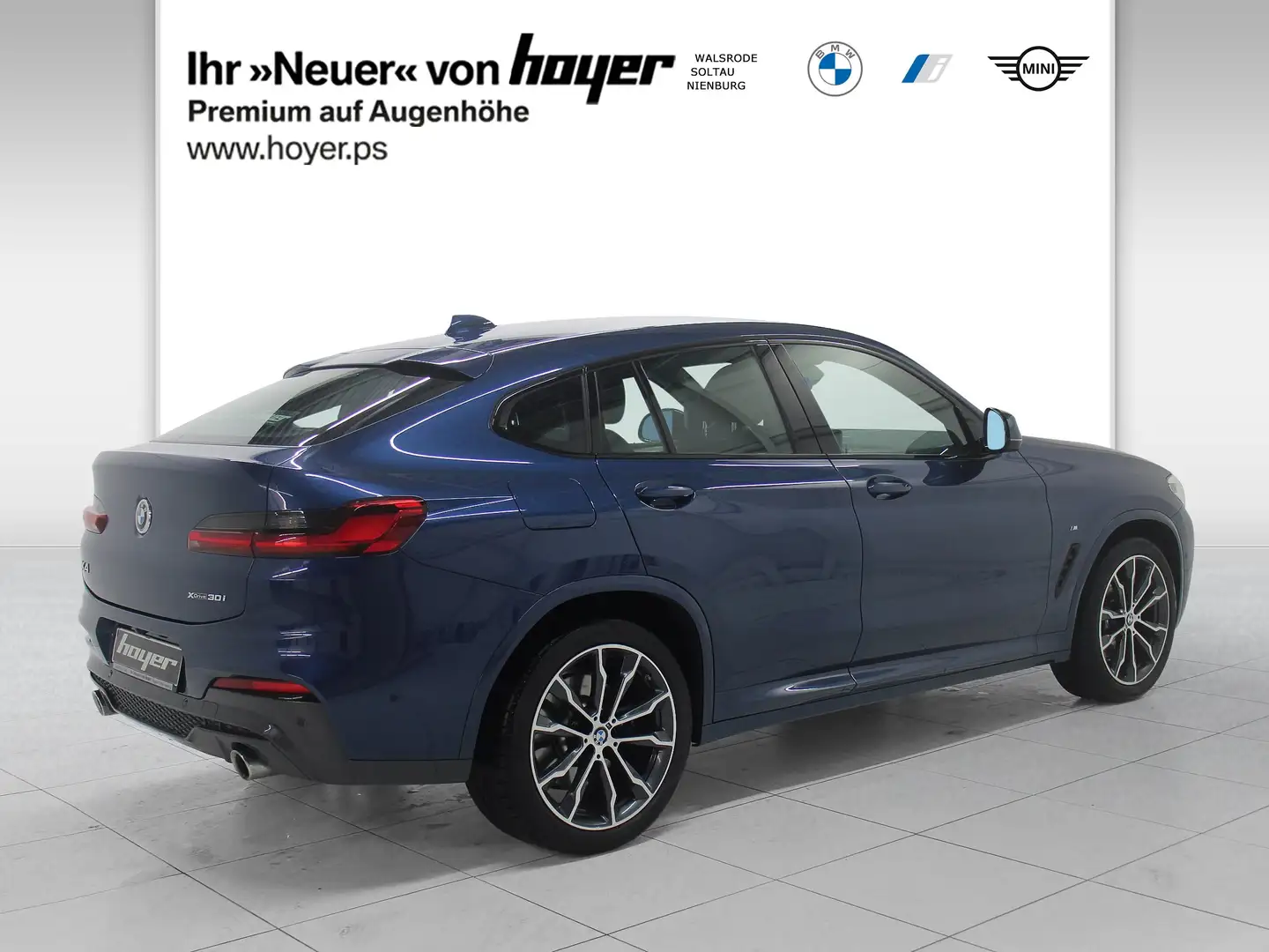 BMW X4 xDrive30i M Sport Head-Up HiFi DAB LED RFK Blauw - 2