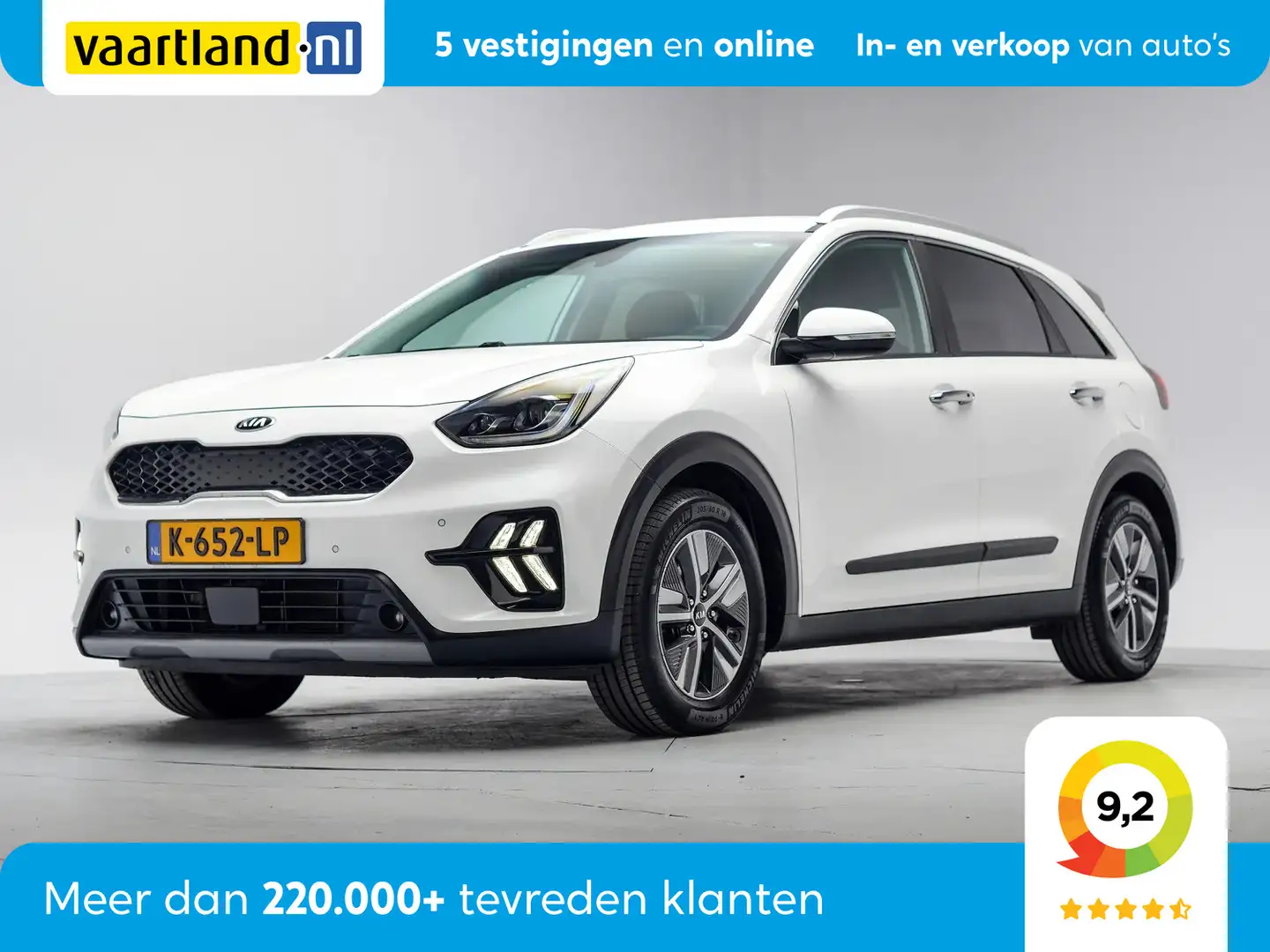 Kia Niro 1.6 GDi H. Dyn.Pl.L[ Lederen bekleding LED koplamp Blanc - 1