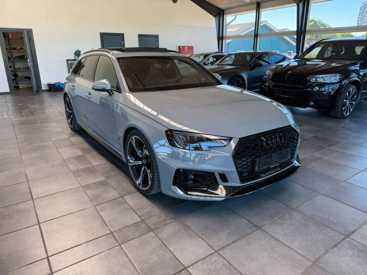 Audi RS4 Avant 2.9 TFSI quattro Pano B&O Gris - 1