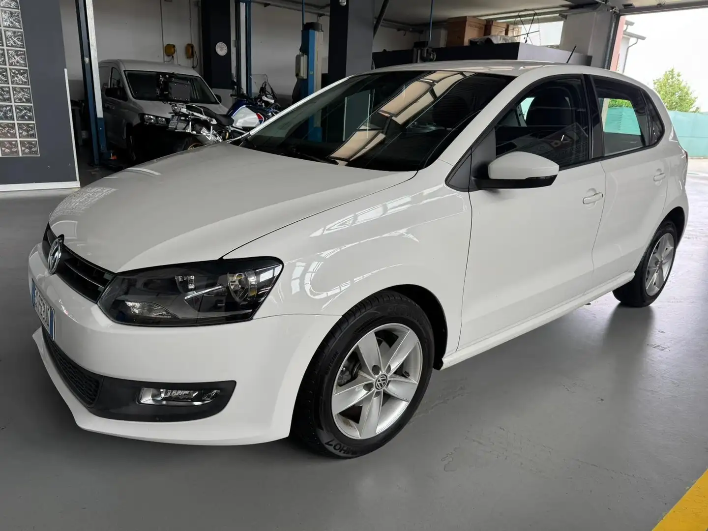 Volkswagen Polo Polo V 2009 5p 1.2 tdi Trendline Bianco - 1