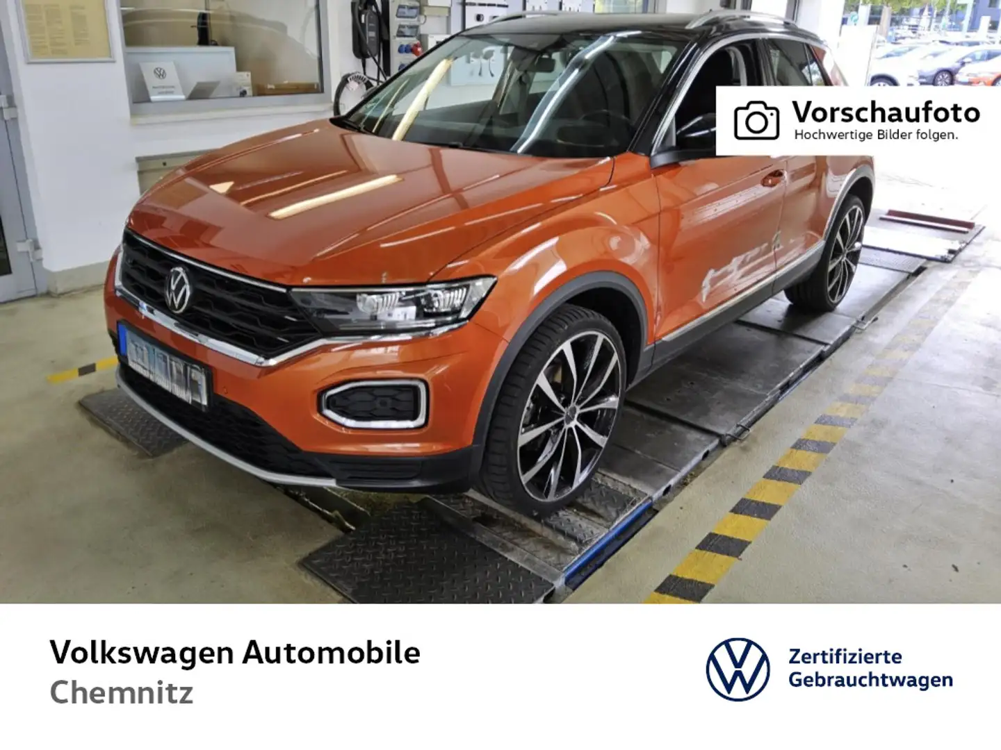Volkswagen T-Roc 1.5 TSI ACT United AHK ACC DAB+ LED Orange - 1
