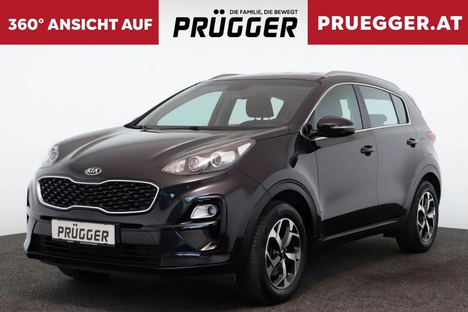 Kia Sportage 1,6 CRDI SCR MHD SILBER KAMERA NAVI Schwarz - 1
