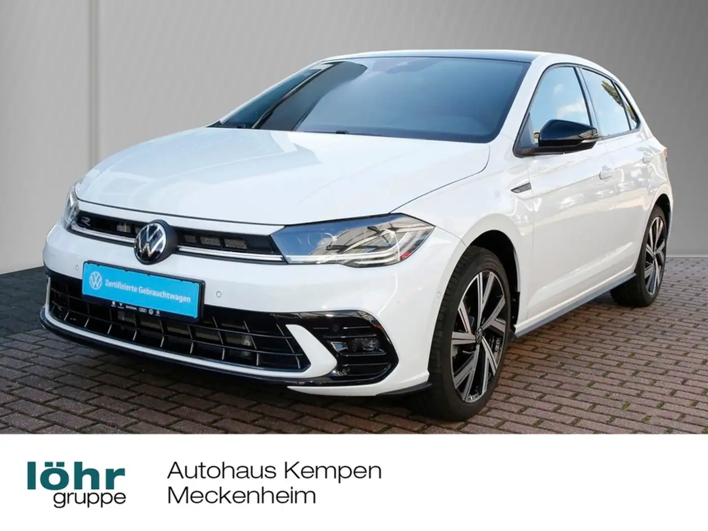 Volkswagen Polo VI 1.0 TSI DSG R-Line 17" NAVI KAMERA BEATS Weiß - 1