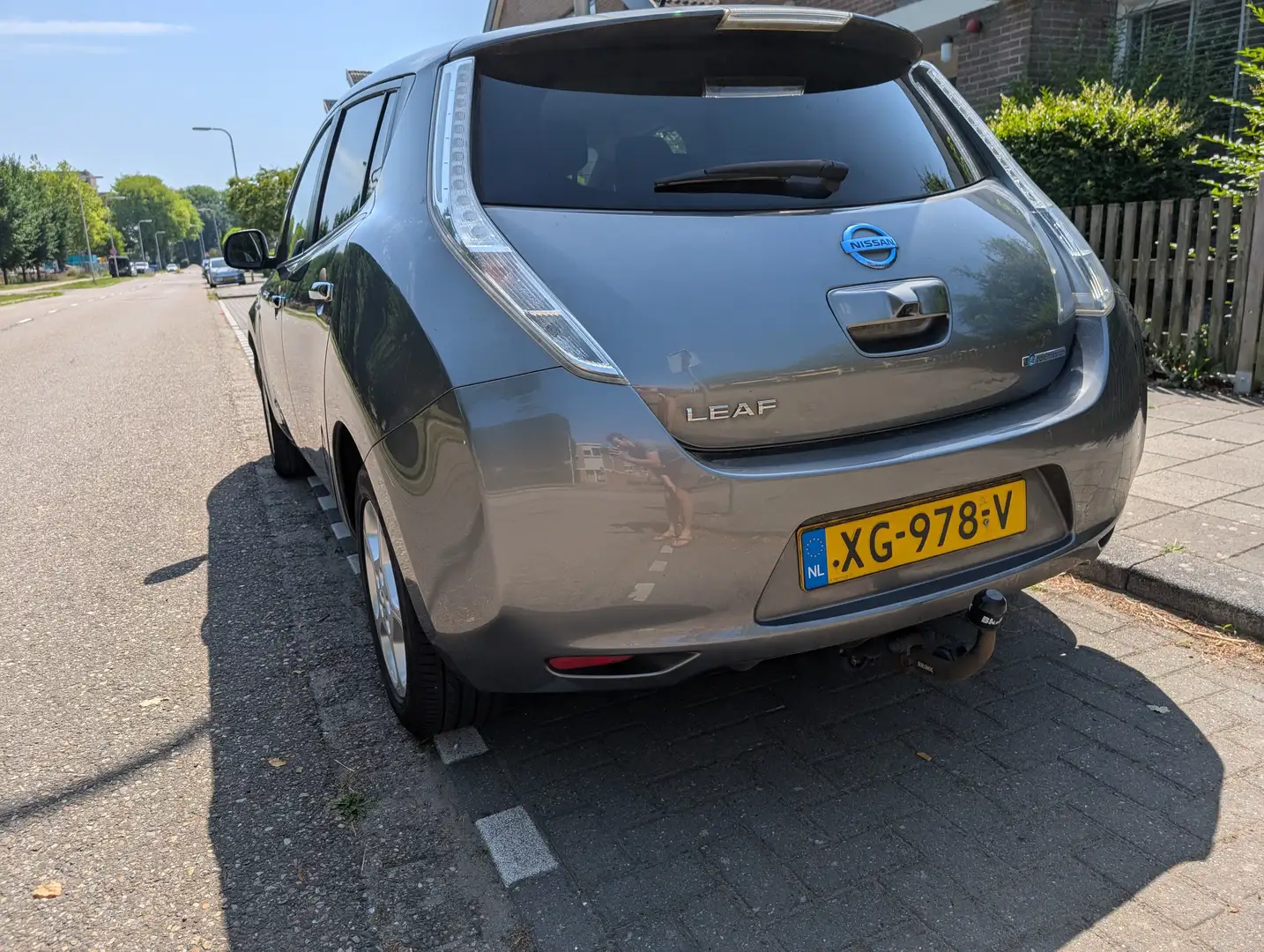 Nissan Leaf Leaf Tekna 24 kWh Grey - 1