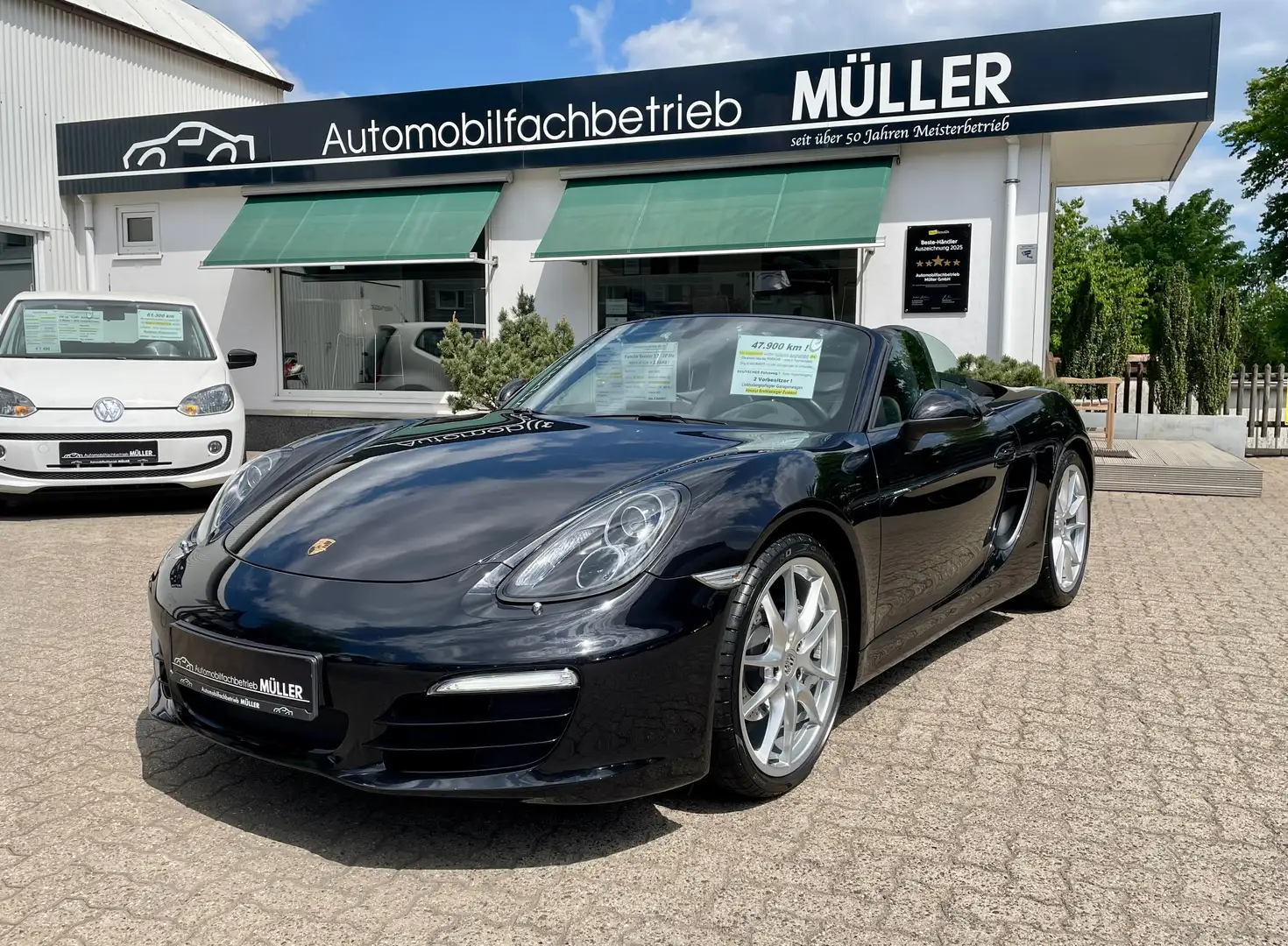 Porsche Boxster BOXSTER +20"+Navi+DEUTSCHES FZG. 2.Hd+1A+Insp NEU Fekete - 1