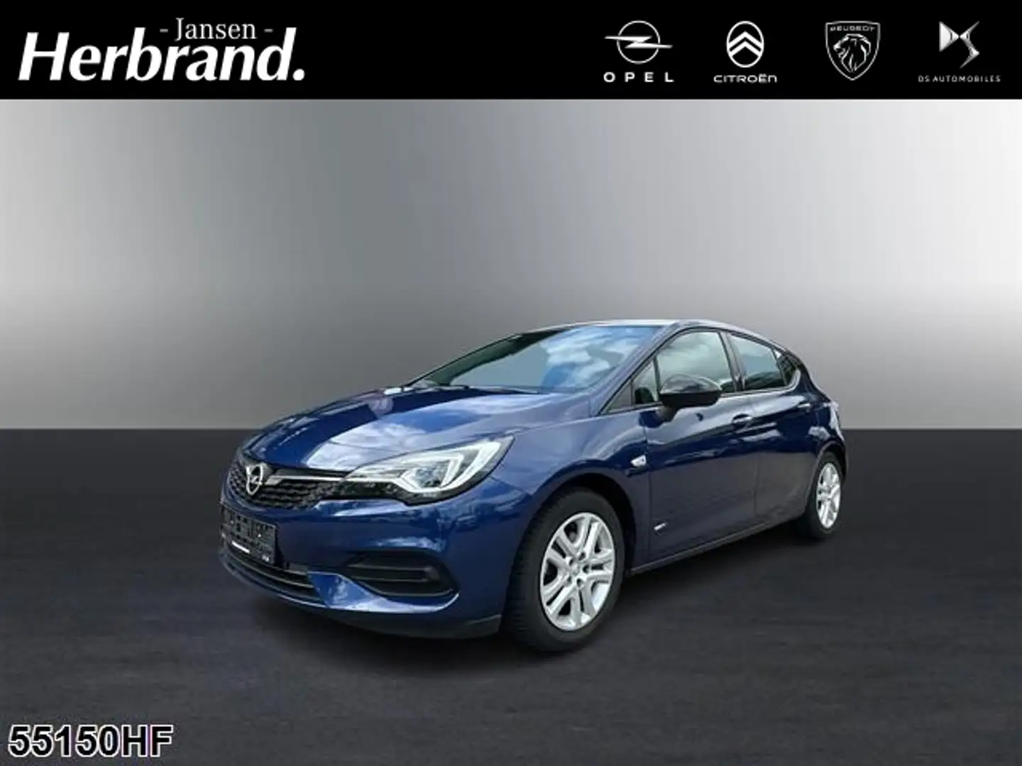 Opel Astra 1.2 Turbo, Design&Tech Blauw - 1
