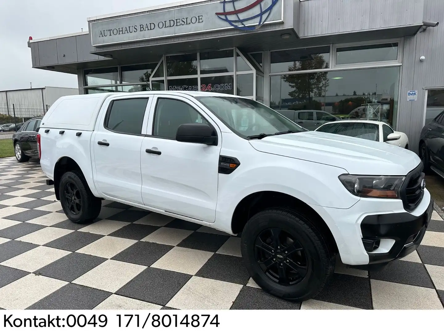 Ford Ranger Doppelkab Hardtop 4x4,AHK,Scheckh,1.Hand Weiß - 1