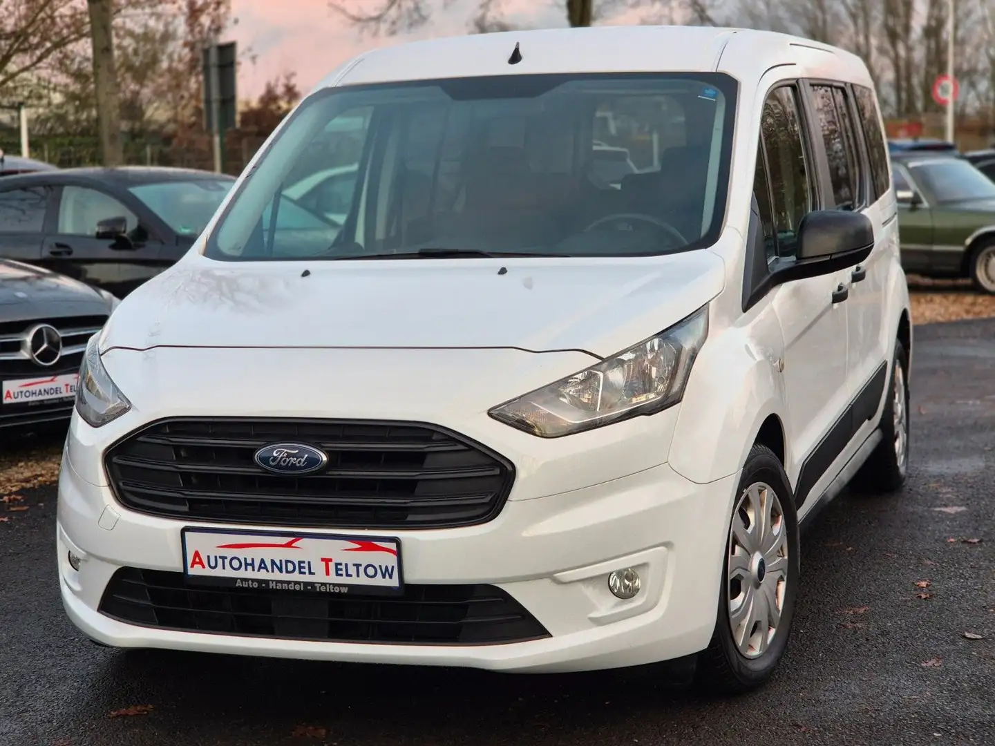 Ford Transit Connect Kombi lang *Klima *PDC *SHZ Blanc - 1
