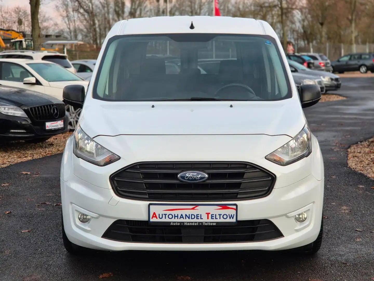 Ford Transit Connect Kombi lang *Klima *PDC *SHZ Blanc - 2