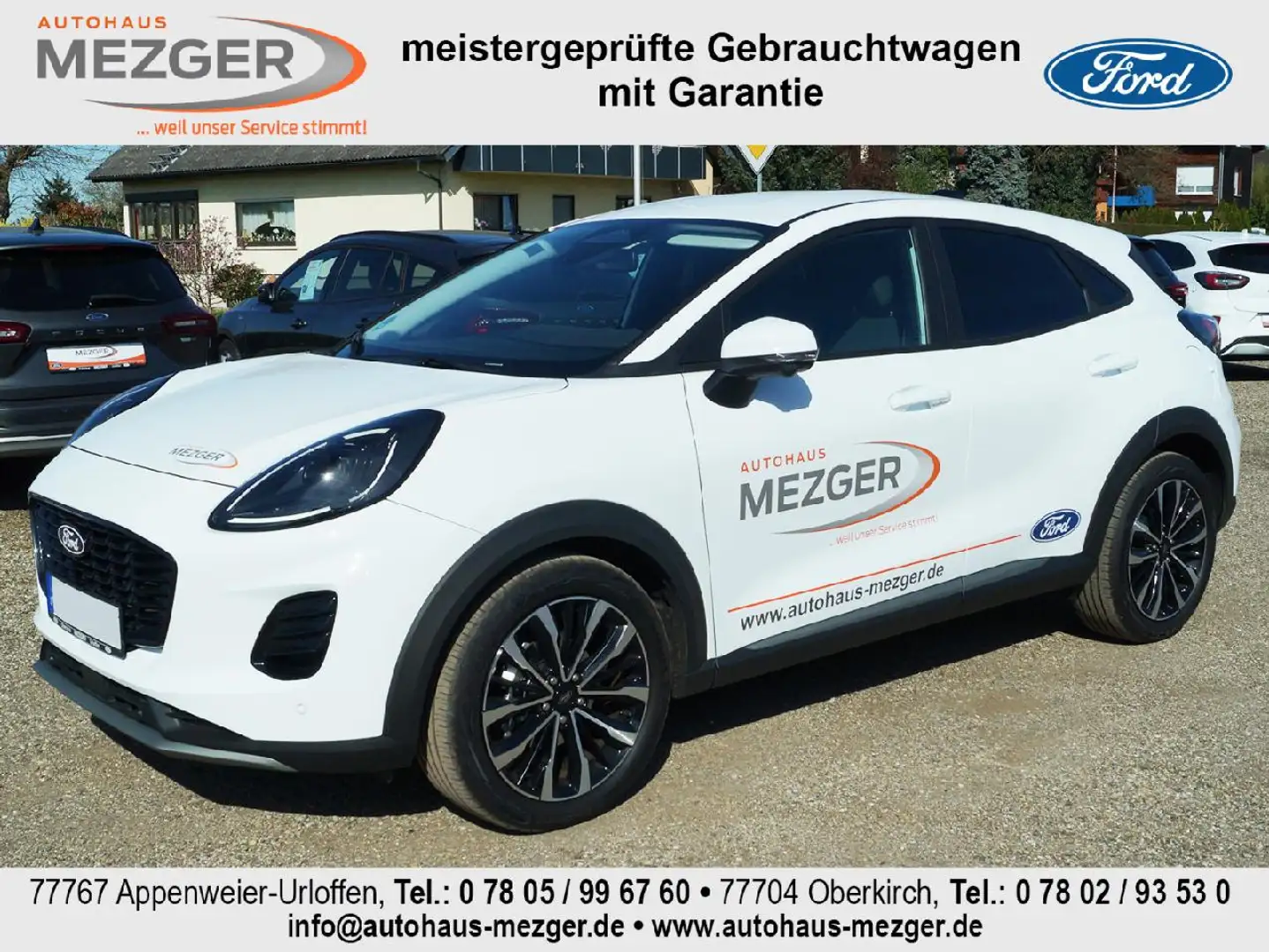 Ford Puma Titanium Weiß - 2