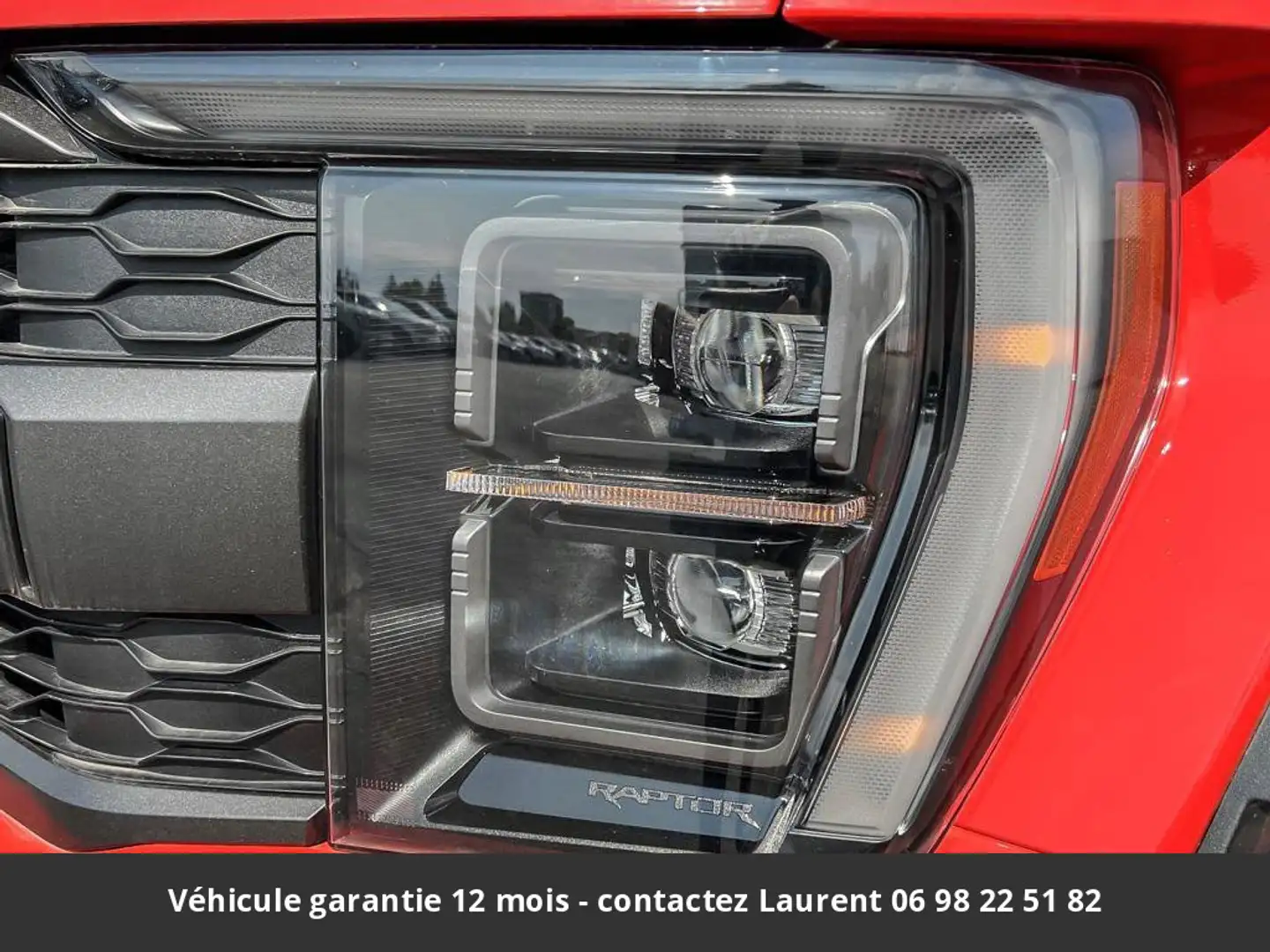 Ford Raptor SuperCrew 4x4 Tout compris hors homologatio Rouge - 2