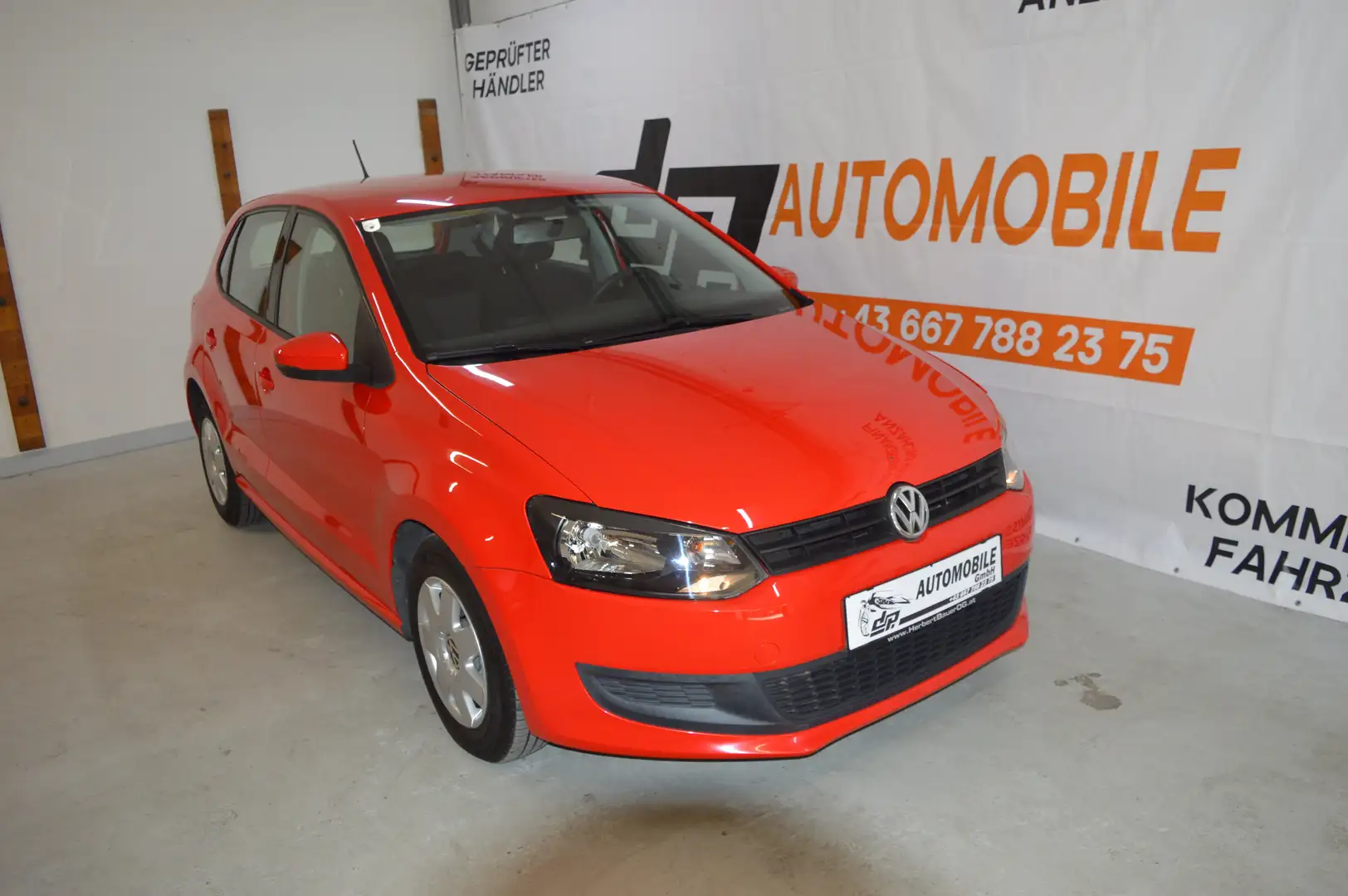 Volkswagen Polo 1,2 **1.Besitz**Klima**neues Pickerl** Rot - 1