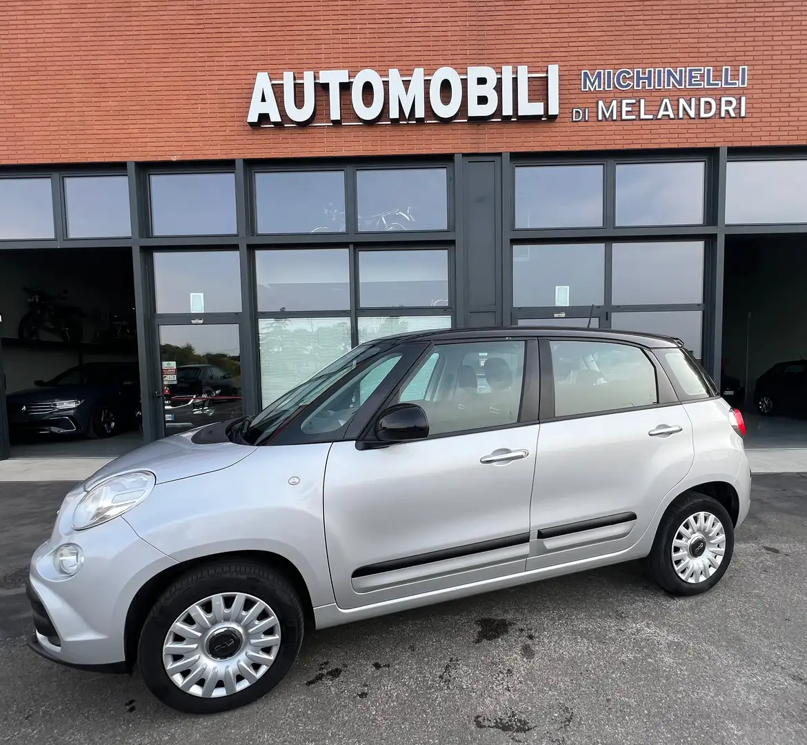 Fiat 500L 500L 0.9 t.air t. natural power 80cv Argent - 1