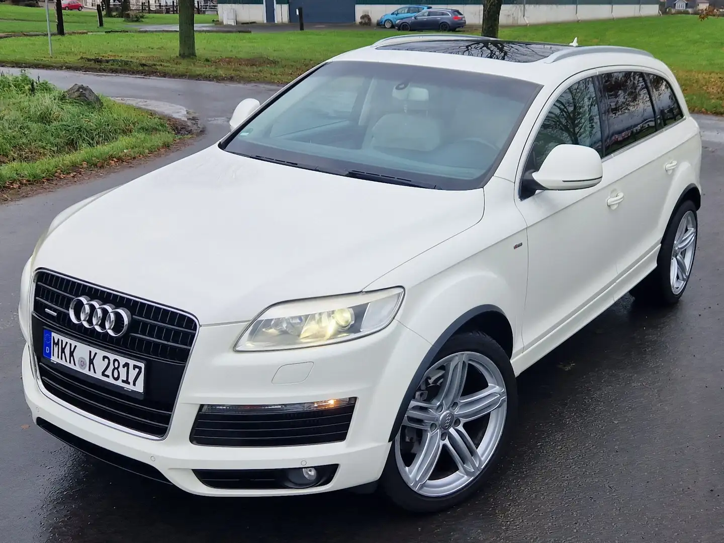 Audi Q7 S-Line 3.0 TDI Weiß - 1