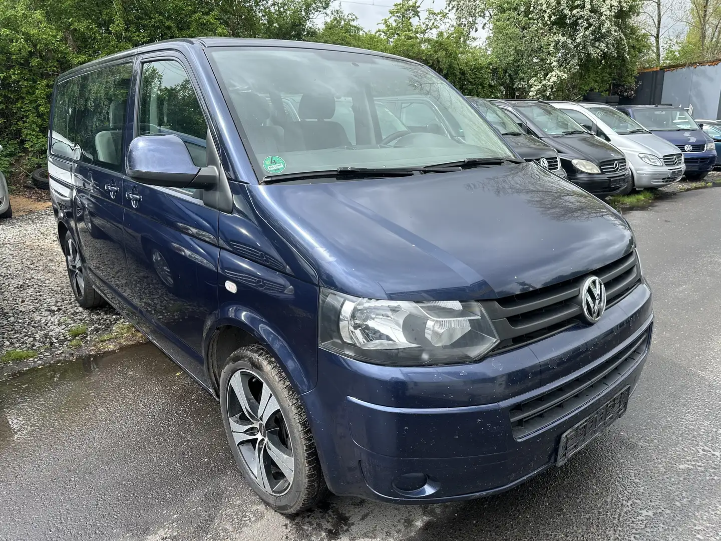 Volkswagen T5 Caravelle 2,0 TDI 140 PS 9 PLÄTZE KLIMA STANDHEIZUNG ALU Bleu - 1