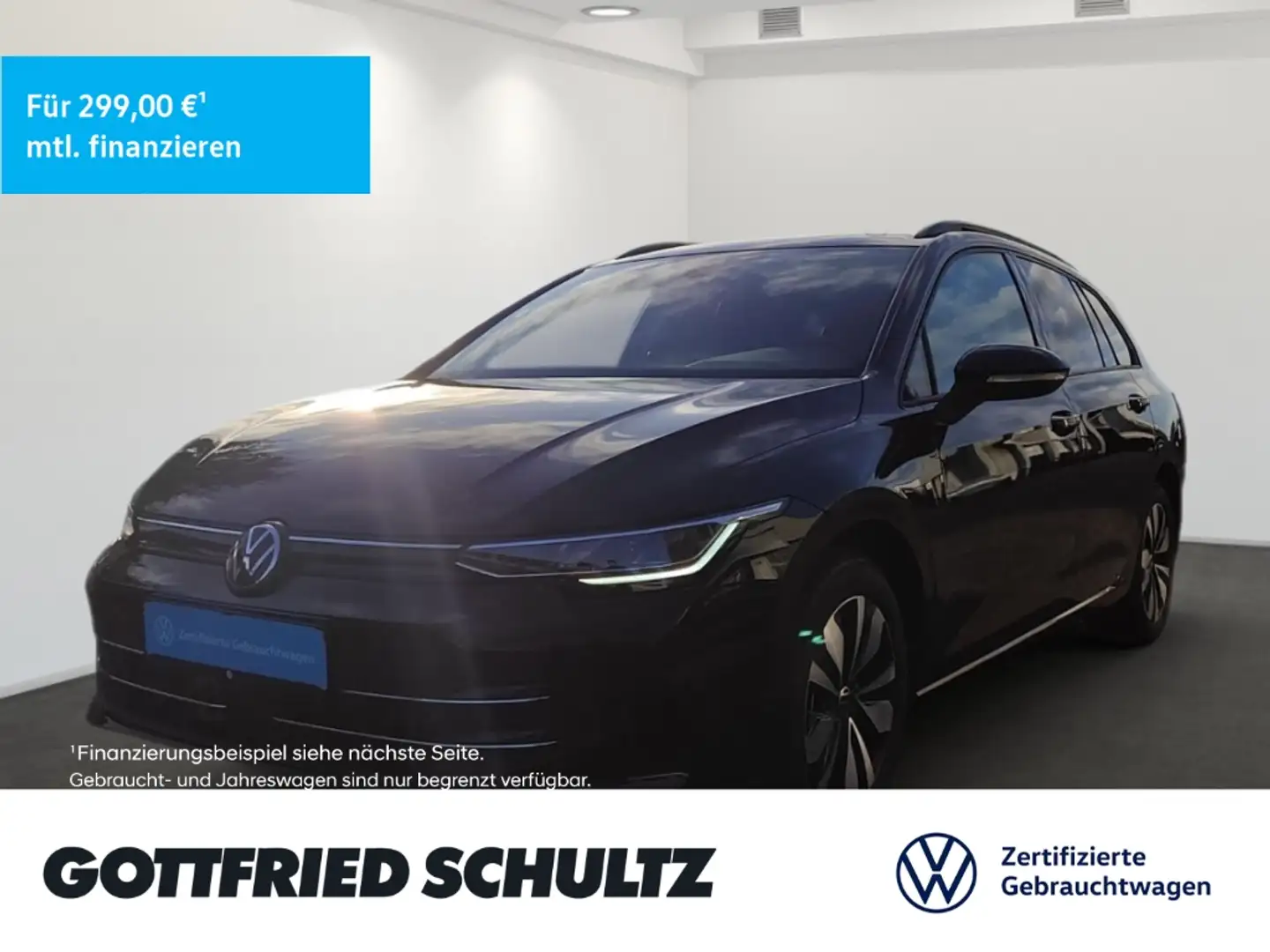 Volkswagen Golf Variant GOAL eTSI DSG AHK NAVI KAMERA SITZHEIZUNG EINPARKH Schwarz - 1