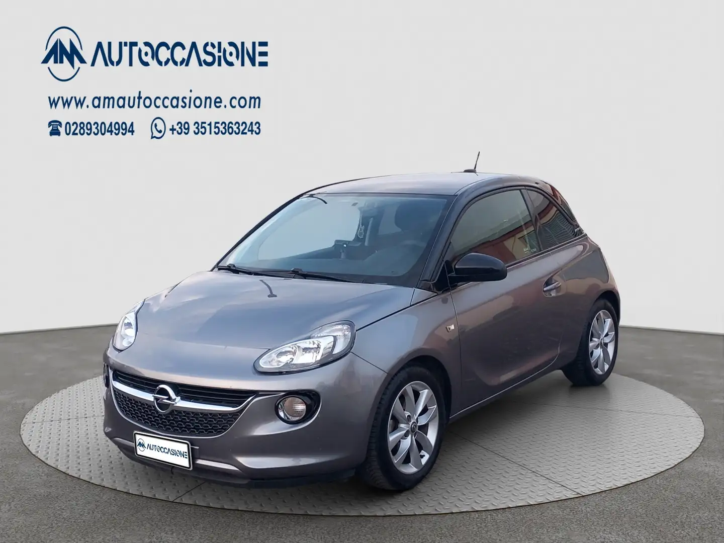 Opel Adam 1.2 70cv E6 Grigio - 1