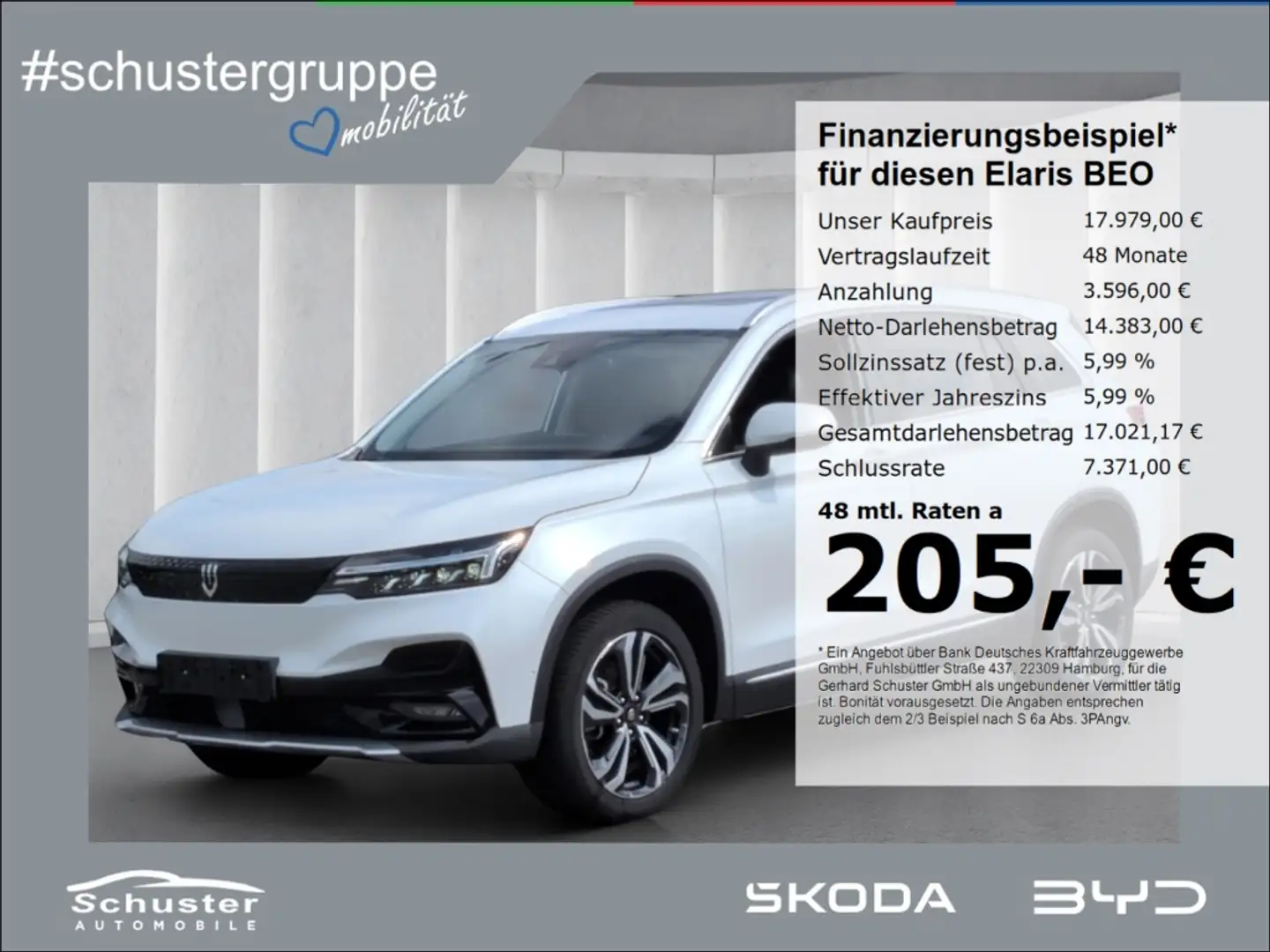 Elaris Beo Skywell ET5*Panodach LED ACC Sitzbelüf Leder Weiß - 1