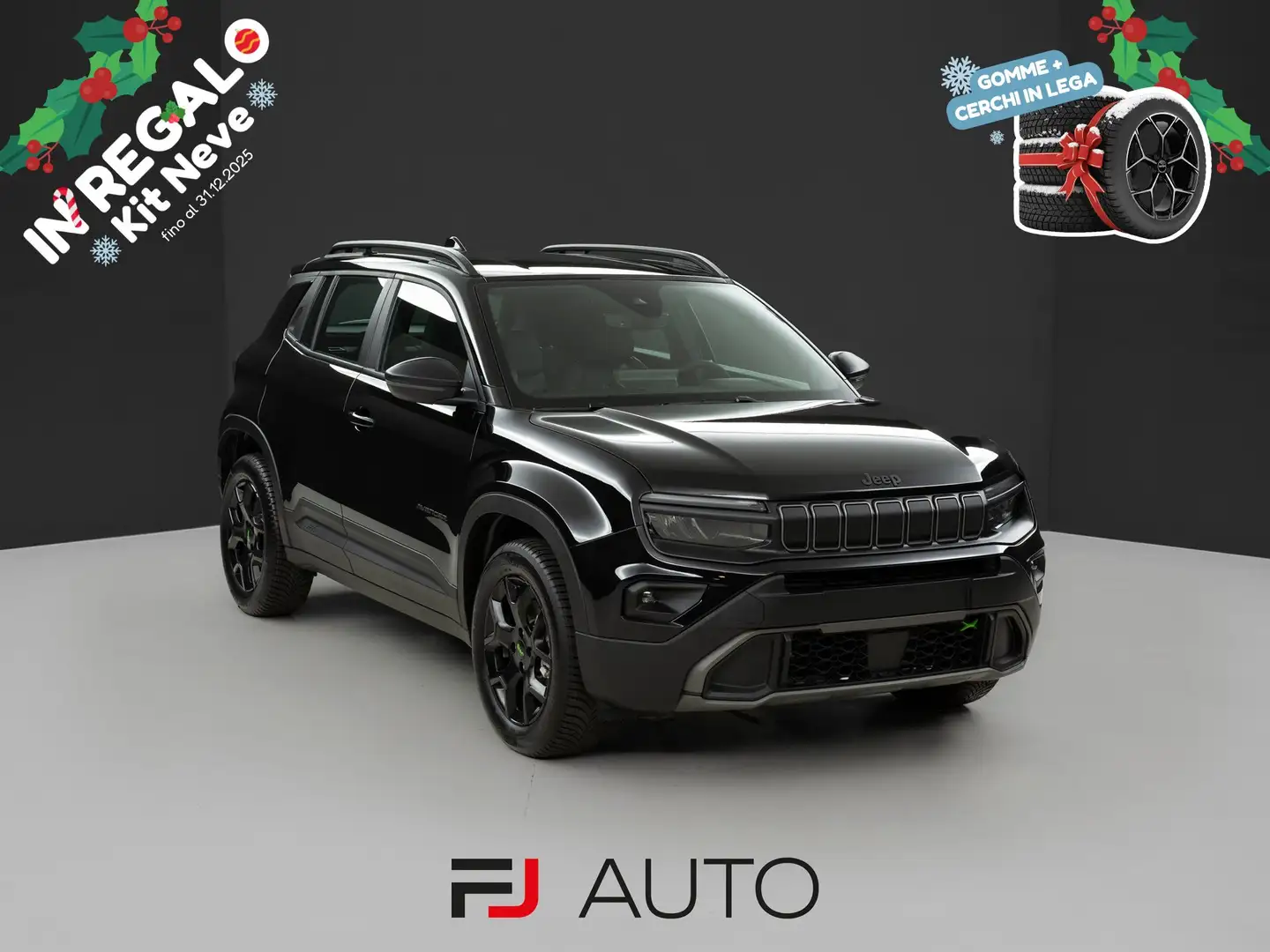 Jeep Avenger 1.2 turbo e-hybrid mhev Upland 4xe 145cv EDCT6 Nero - 1