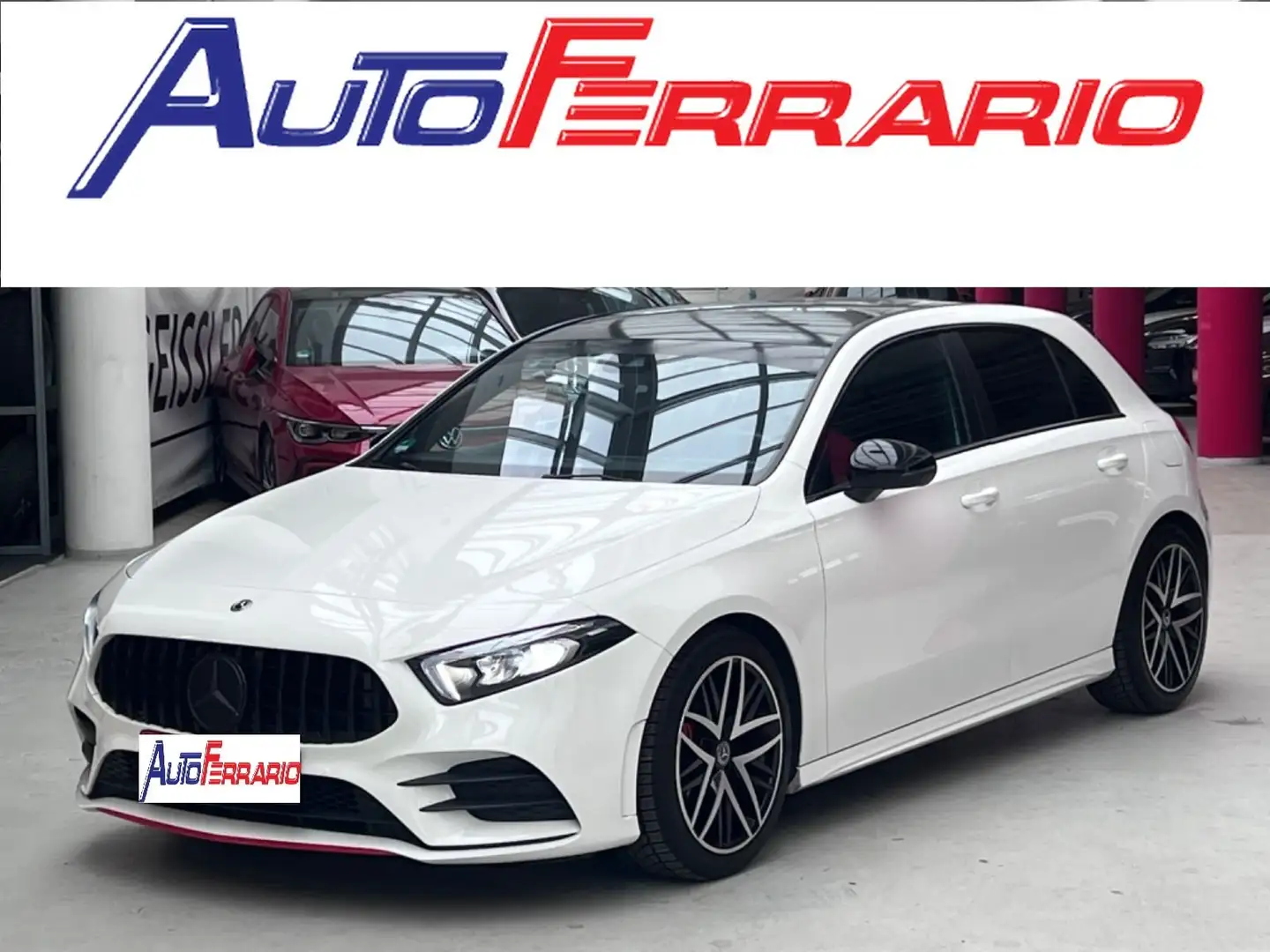 Mercedes-Benz A 180 PREMIUM PACK BLACK 18" RETROCAMERA SENS PARK DOPPI Blanc - 1