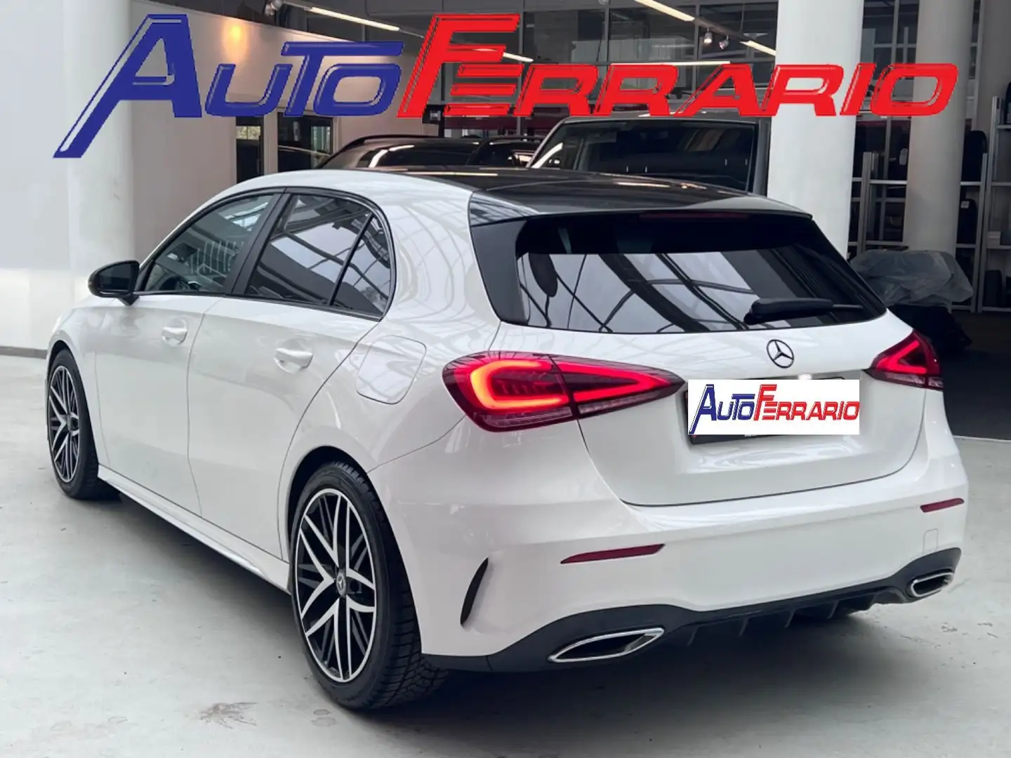 Mercedes-Benz A 180 PREMIUM PACK BLACK 18" RETROCAMERA SENS PARK DOPPI Blanc - 2