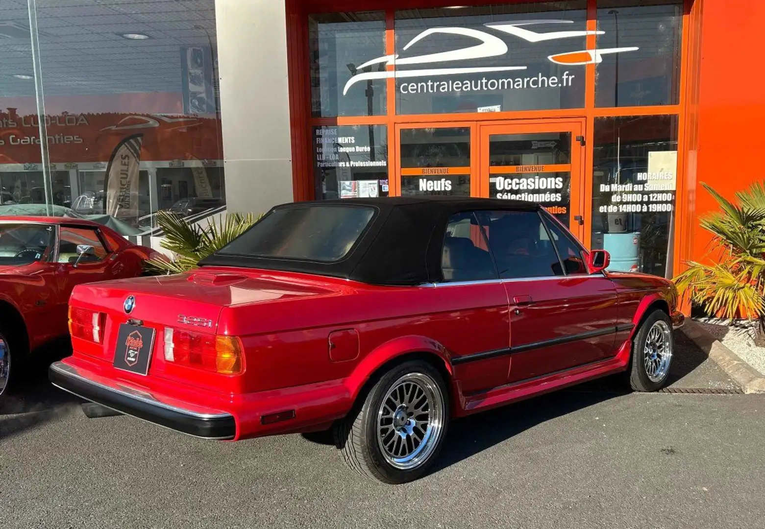 BMW 325 325 IA E30 CABRIOLET rouge BVA 1990 Rouge - 2