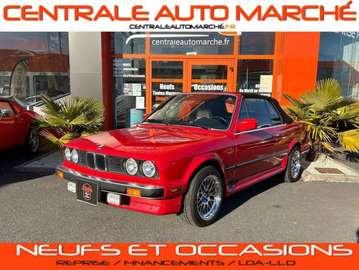325 IA E30 CABRIOLET rouge BVA 1990