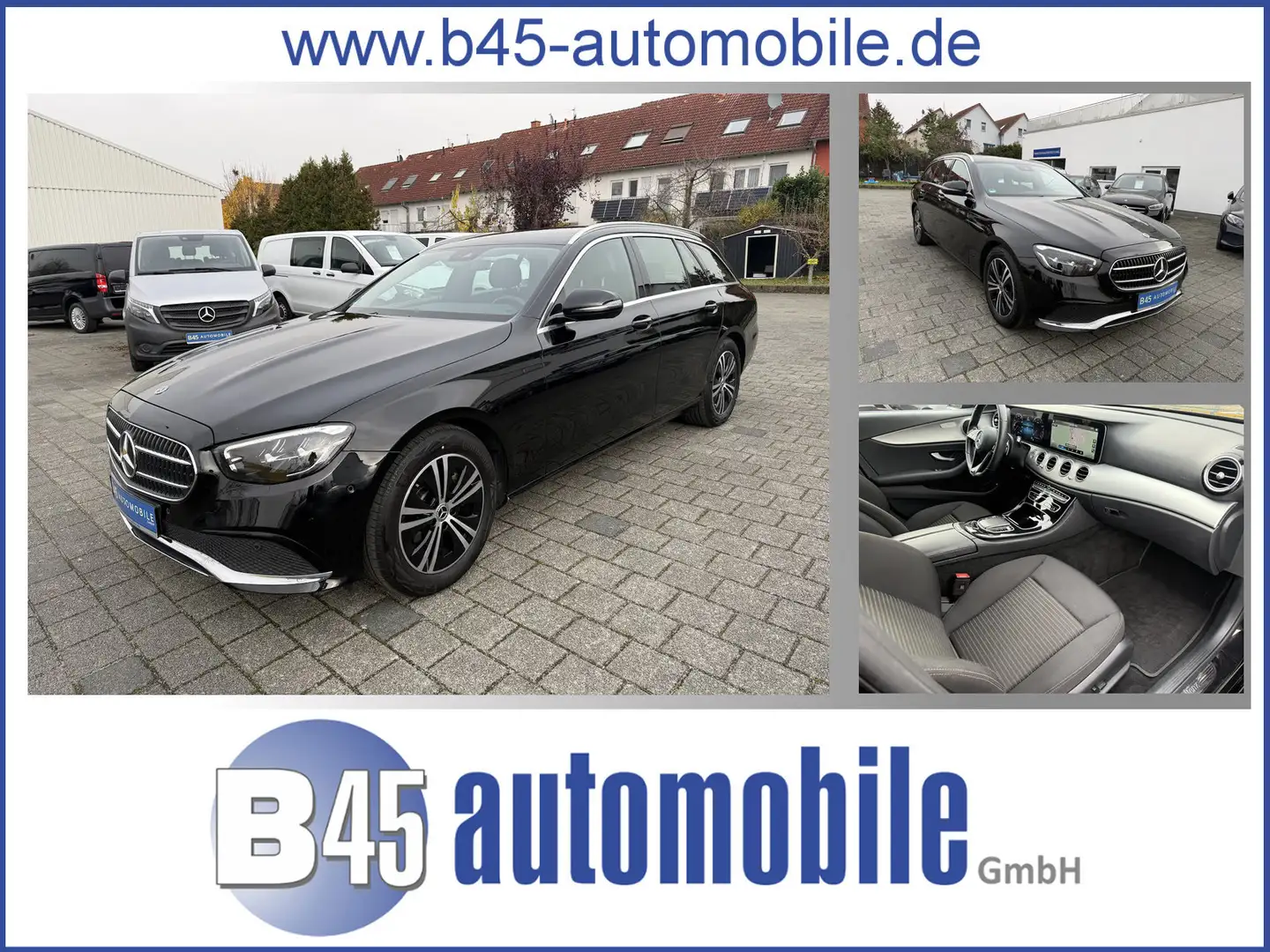 Mercedes-Benz E 200 T-Modell 9G AVANTGARDE Exterieur MBUX LED KAMERA Schwarz - 1
