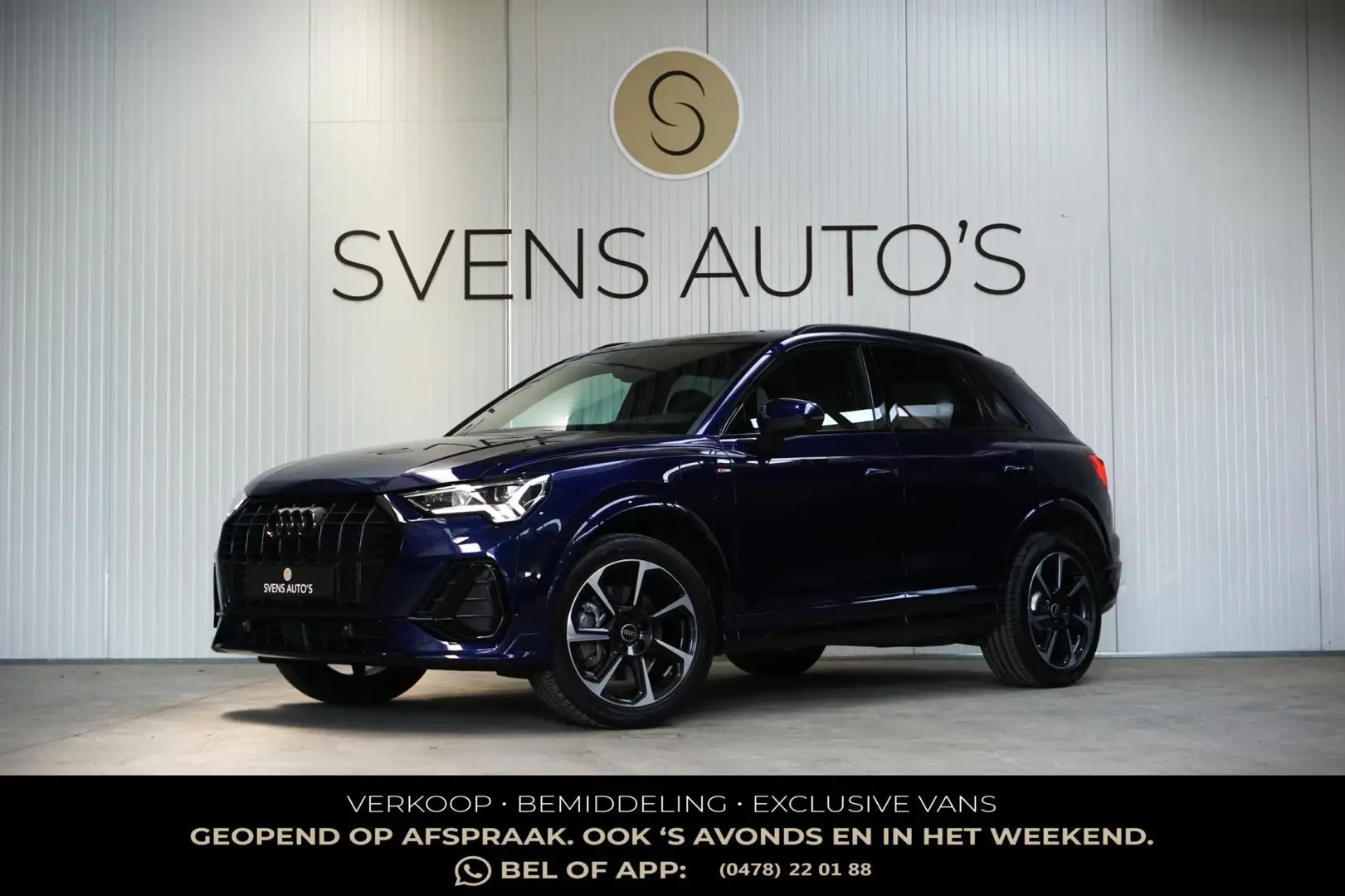 Audi Q3 45 TFSIe S-Line Black Edition Trekhaak|Keyless|Car Bleu - 1
