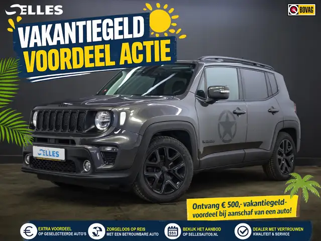 Jeep Renegade 1.3T DDCT S | Trekhaak | Panoramadak | Night Eagle