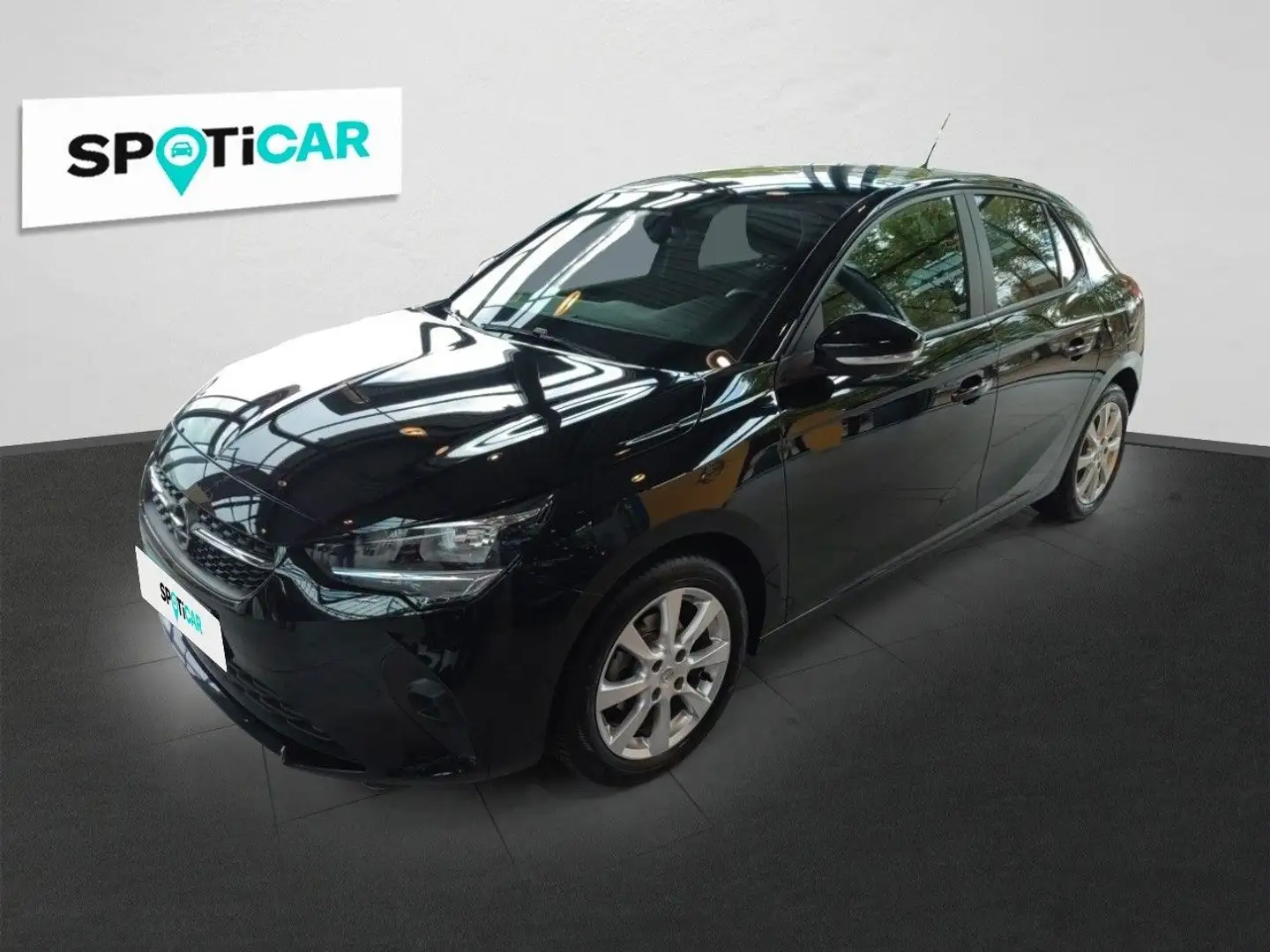 Opel Corsa F Edition 1.2 Turbo Navi, Rückfahrkamera Noir - 1