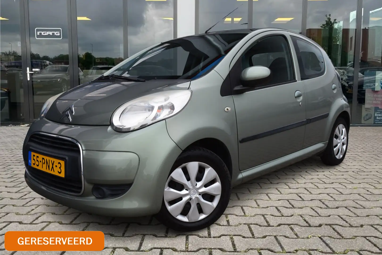 Citroen C1 1.0-12V Ambiance 5-Deurs | Airco | Trekhaak | Groen - 1