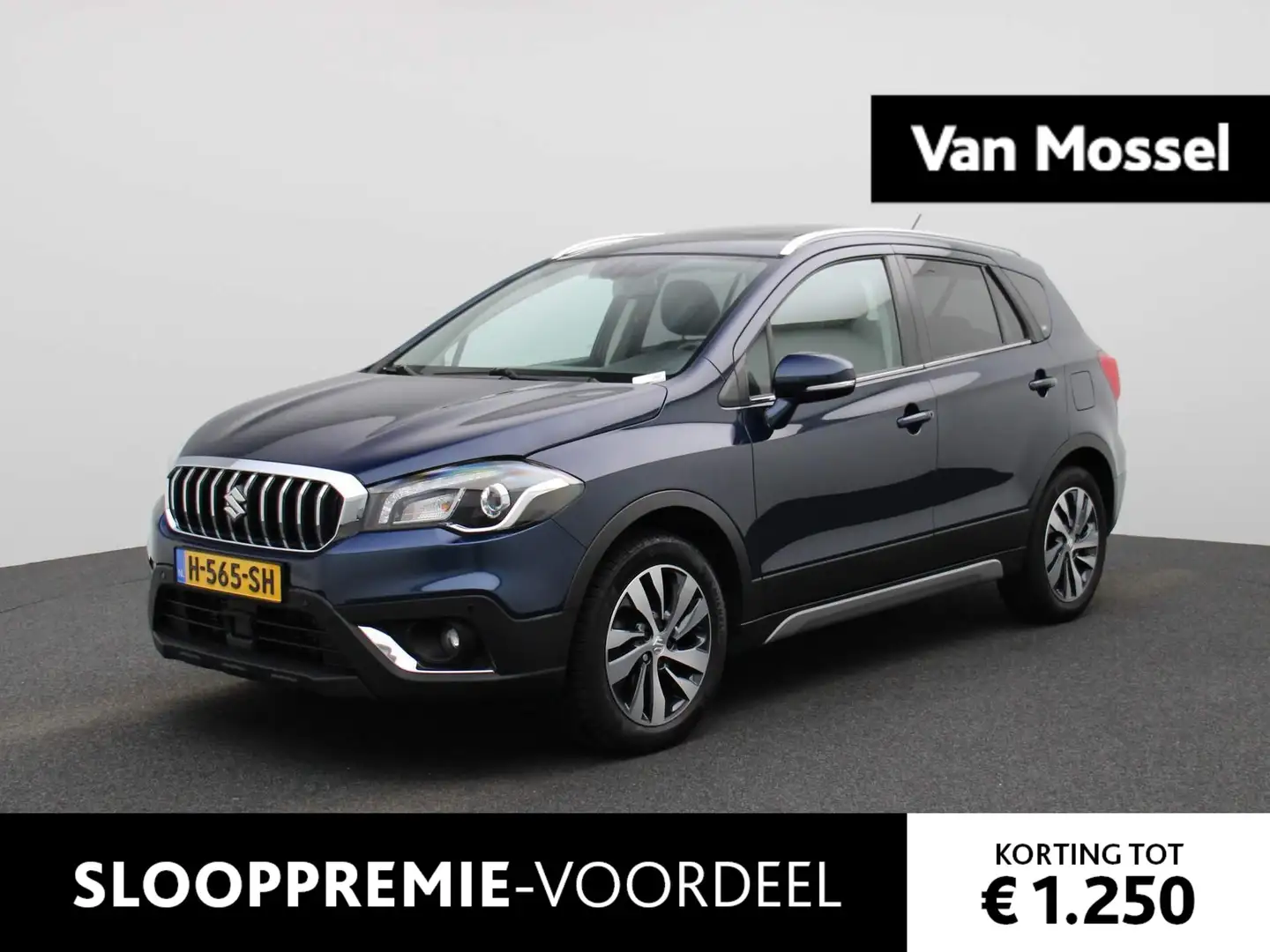 Suzuki S-Cross 1.0 Boosterjet Stijl | Lederen Bekleding | Schuifd Bleu - 1