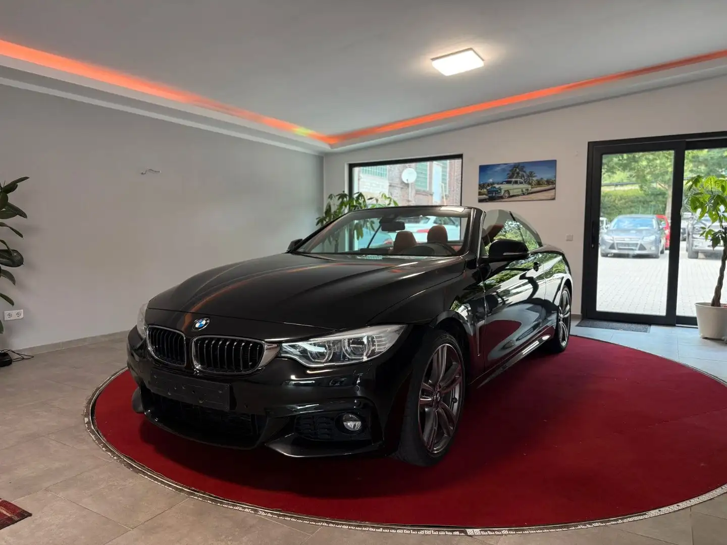 BMW 435 i Cabrio xDrive M-Paket/HUD/Keyless-GO/H&K Black - 1