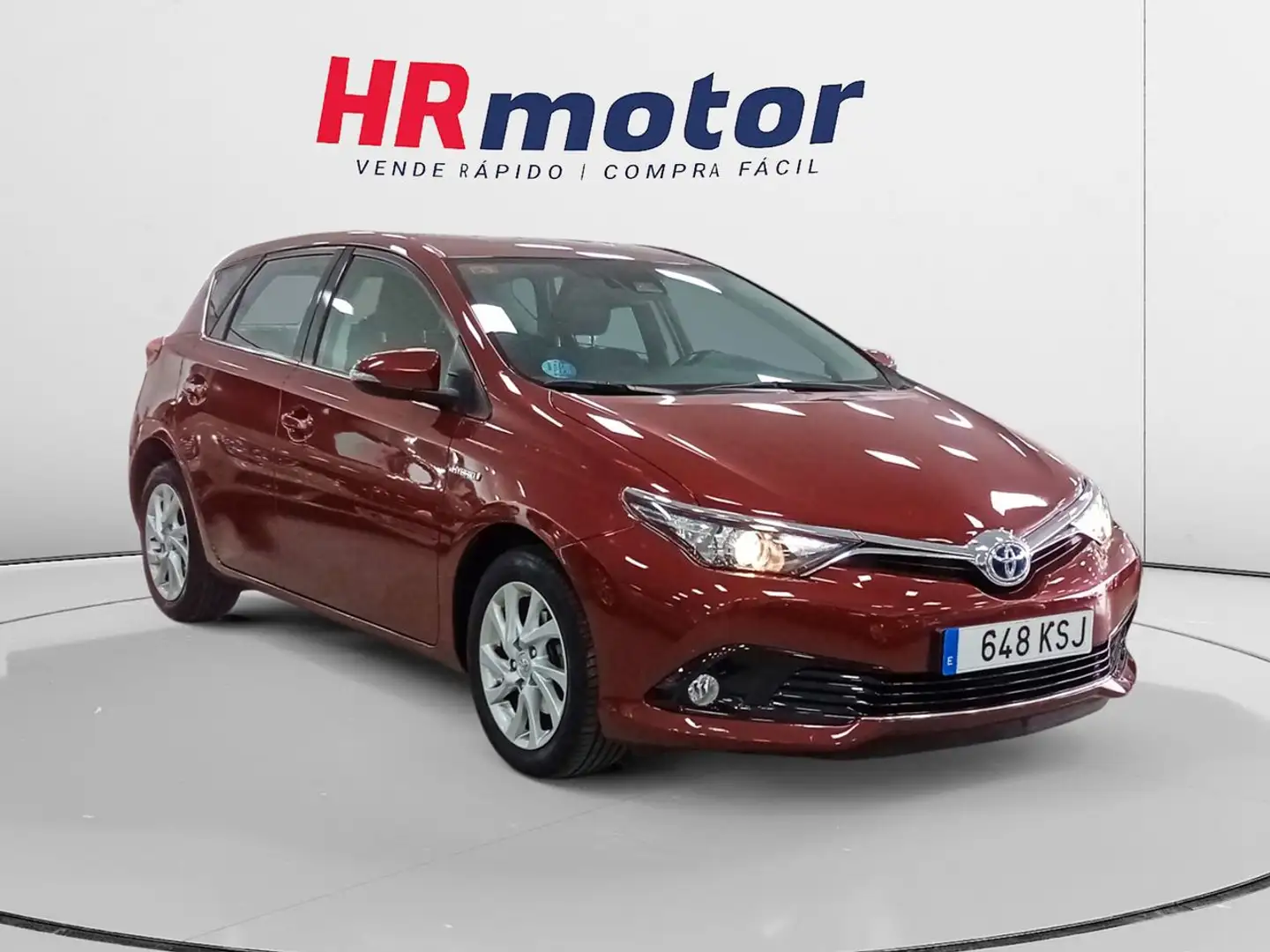 Toyota Auris hybrid 140H Active Business Plus Rojo - 1