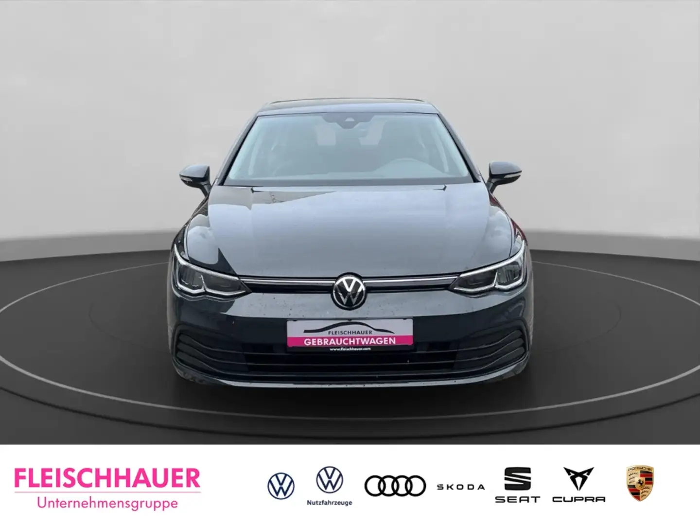 Volkswagen Golf VIII 1.0 TSI Life Navi LED Einparkhilfe App-Connec Grau - 2
